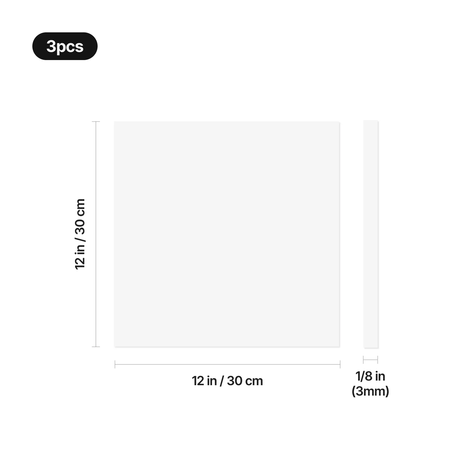 1/8" Acrylic Plexiglass Sheet for Infrared Laser Engraving (3pcs) - Image 4