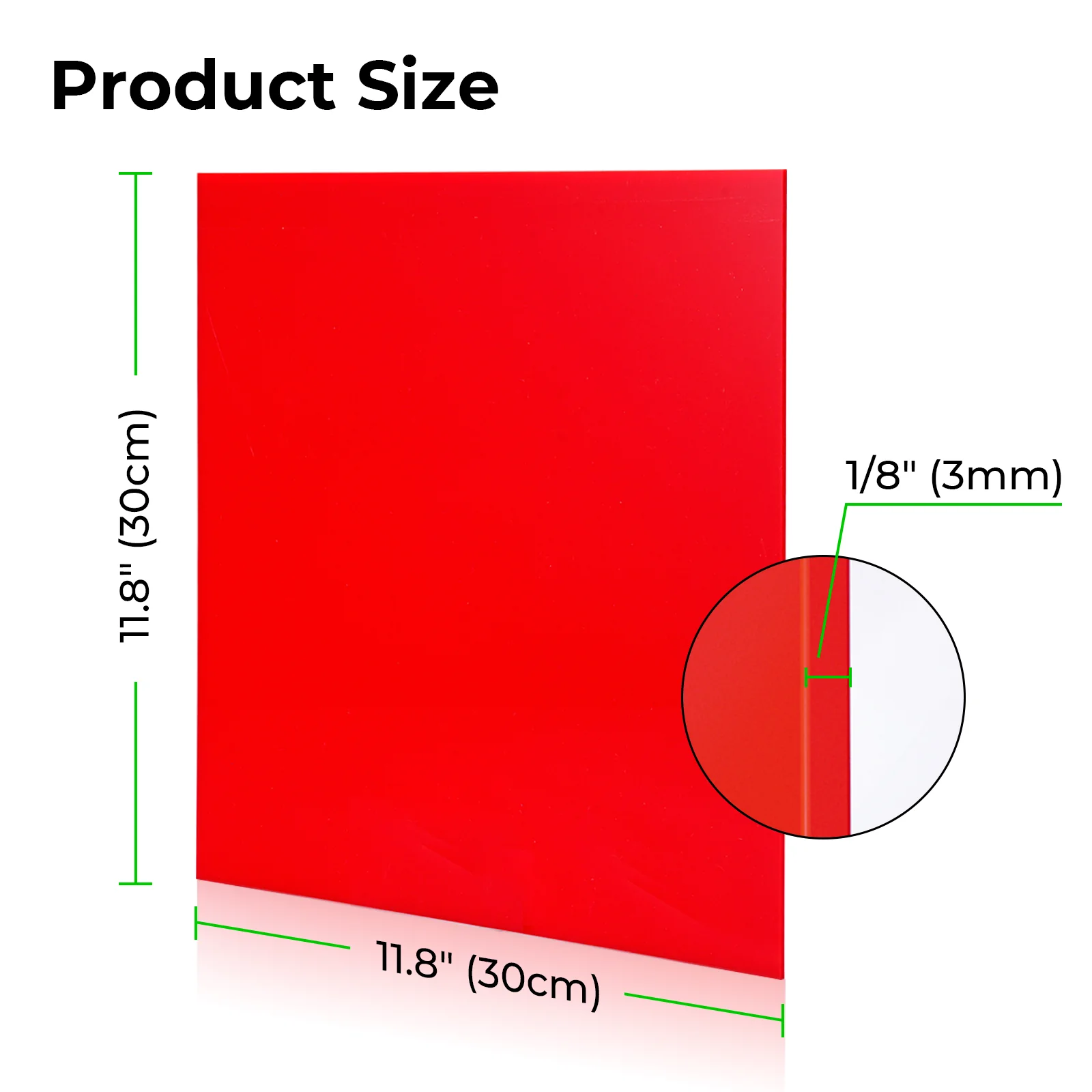 1/8" Acrylic Sheets Trial Kit for Diode Laser Cutting (10pcs) - Image 4