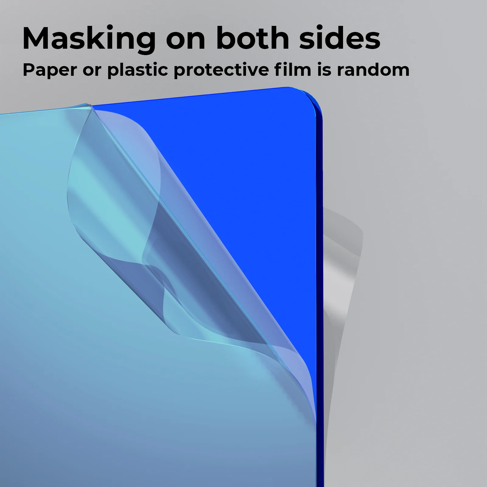 1/8" Blue Mirror Acrylic Sheet (5pcs) - Image 5