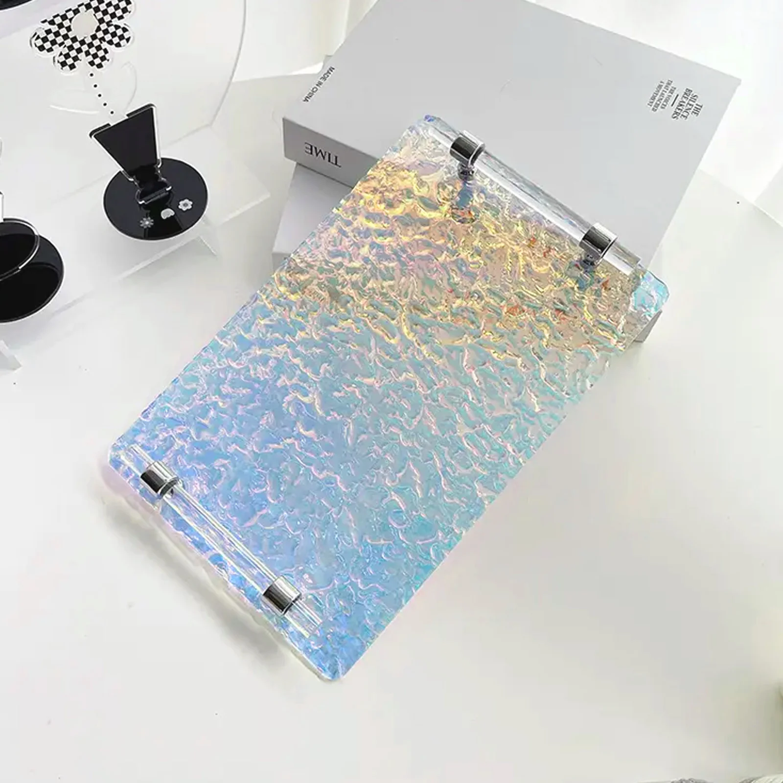 1/8" Clear Iridescent Acrylic Plexiglass Sheet (3pcs) - Image 10