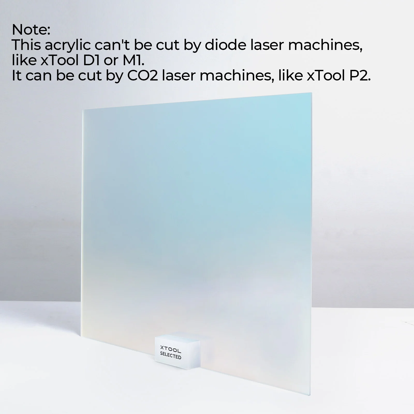 1/8" Clear Iridescent Acrylic Plexiglass Sheet (3pcs) - Image 21