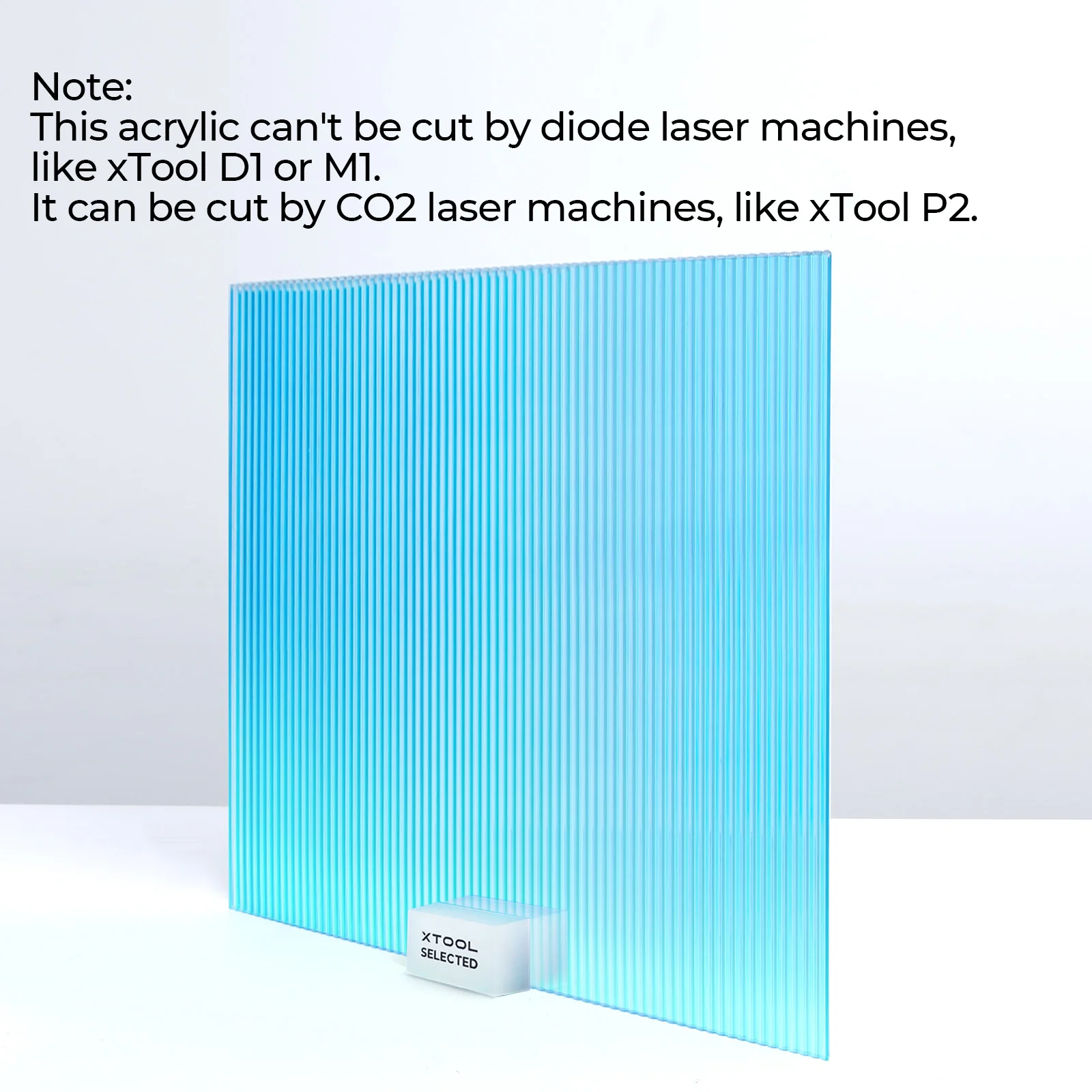 1/8" Clear Iridescent Acrylic Plexiglass Sheet (3pcs) - Image 6