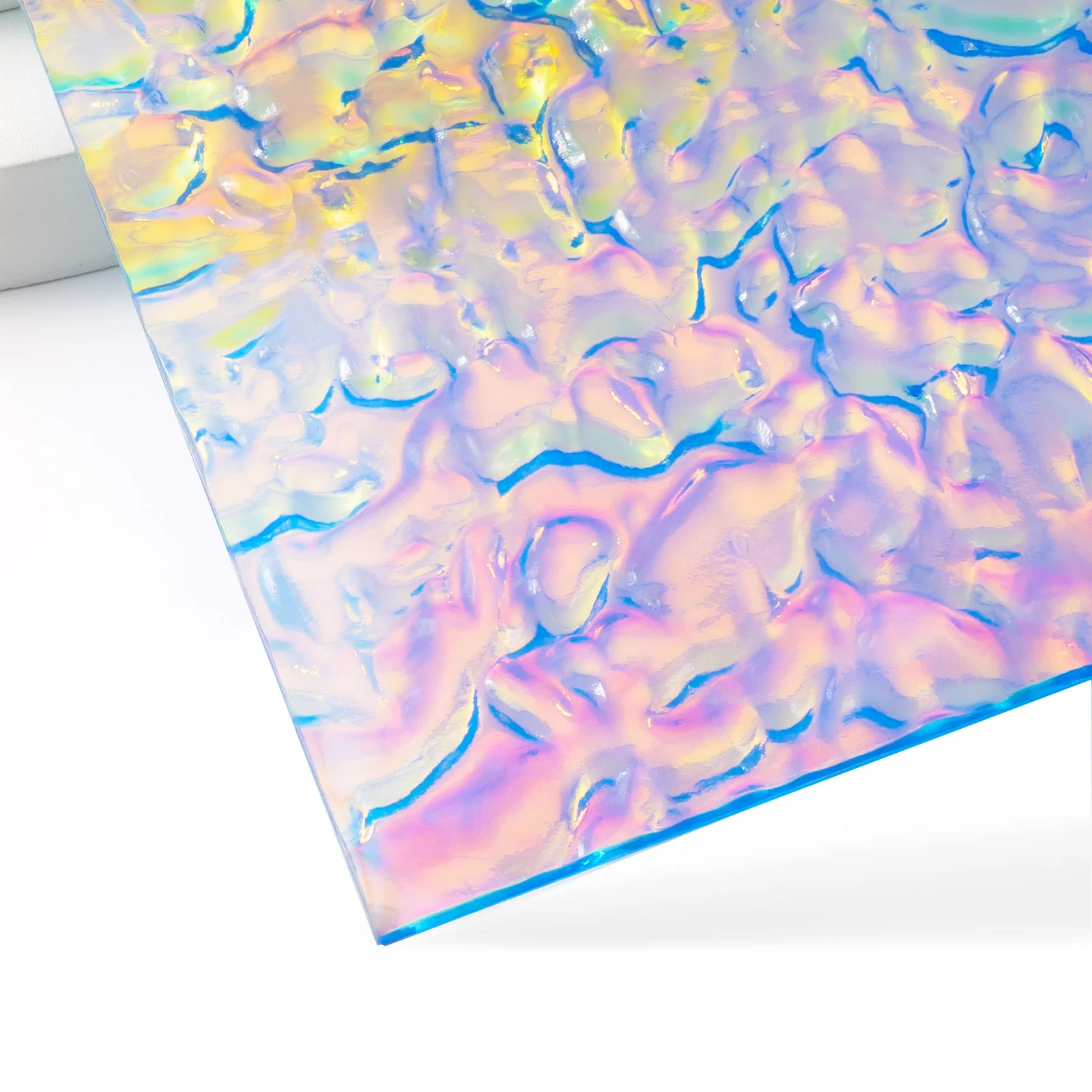 1/8" Clear Iridescent Acrylic Plexiglass Sheet (3pcs) - Image 9