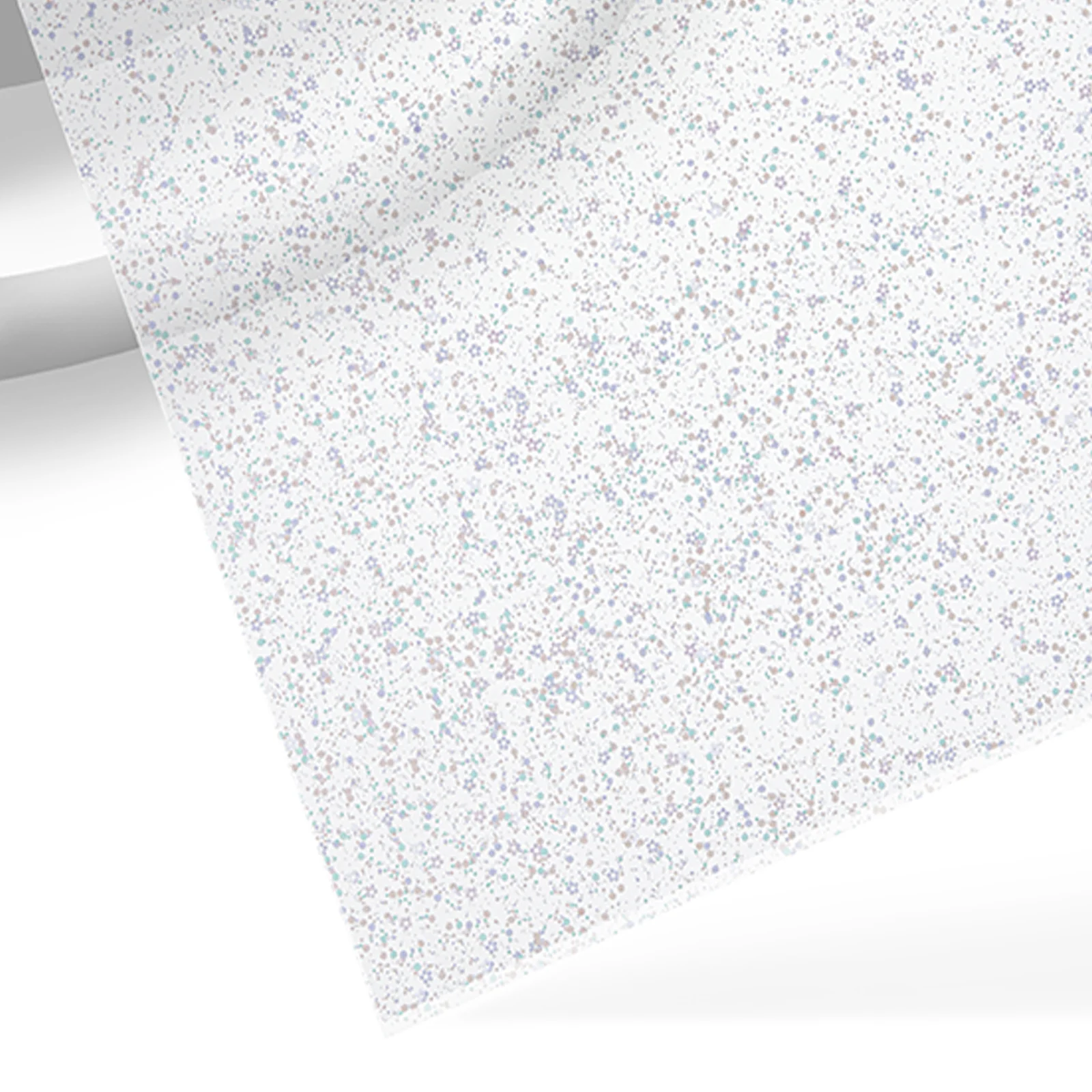 1/8" Flowers Purple Green Glitter Dots Acrylic Sheet Plexiglass (3pcs) - Image 3