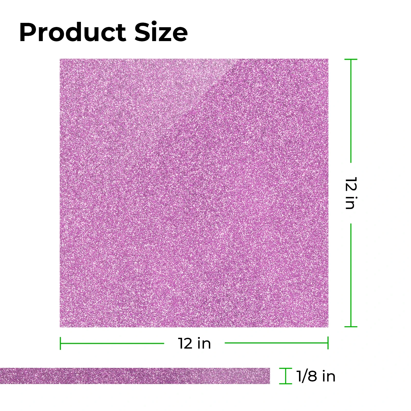 1/8" Glitter Opaque Glossy Acrylic Plexiglass Sheet (3pcs) - Image 12