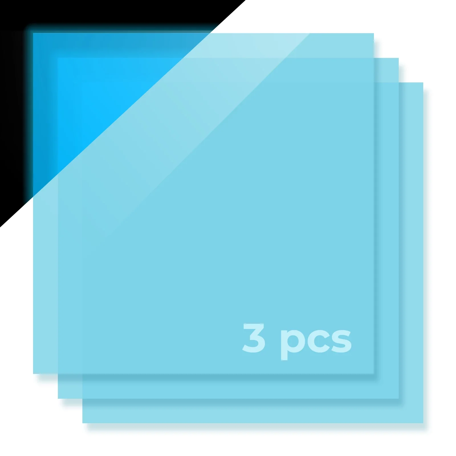 1/8" Glow in the Dark Acrylic Plexiglass Sheet (3pcs) - Image 21