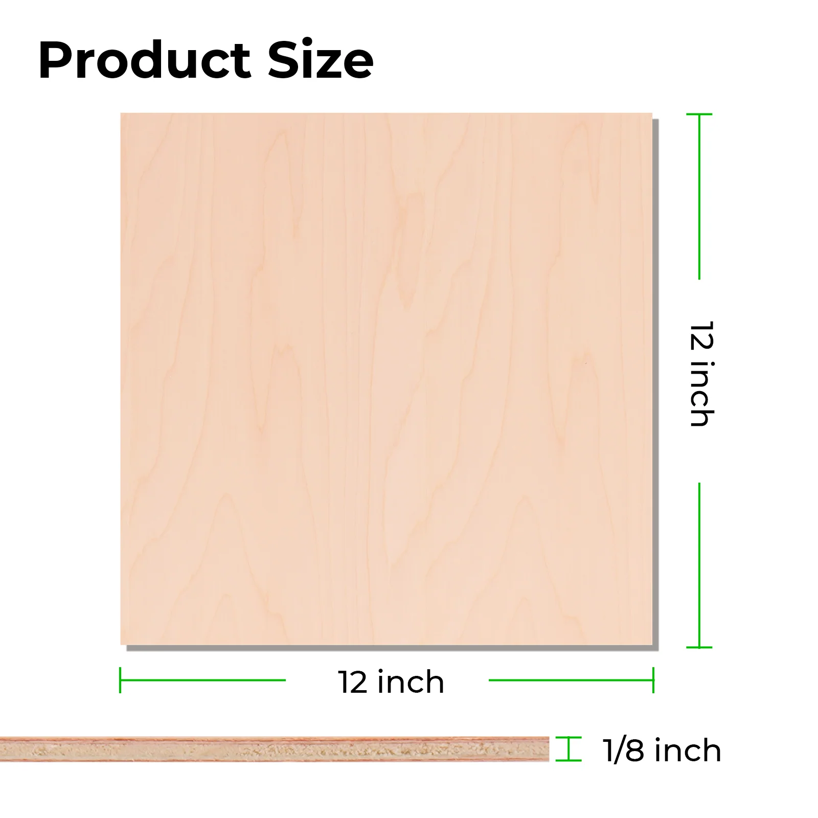 1/8" Maple Plywood Sheets (6pcs) - Image 3