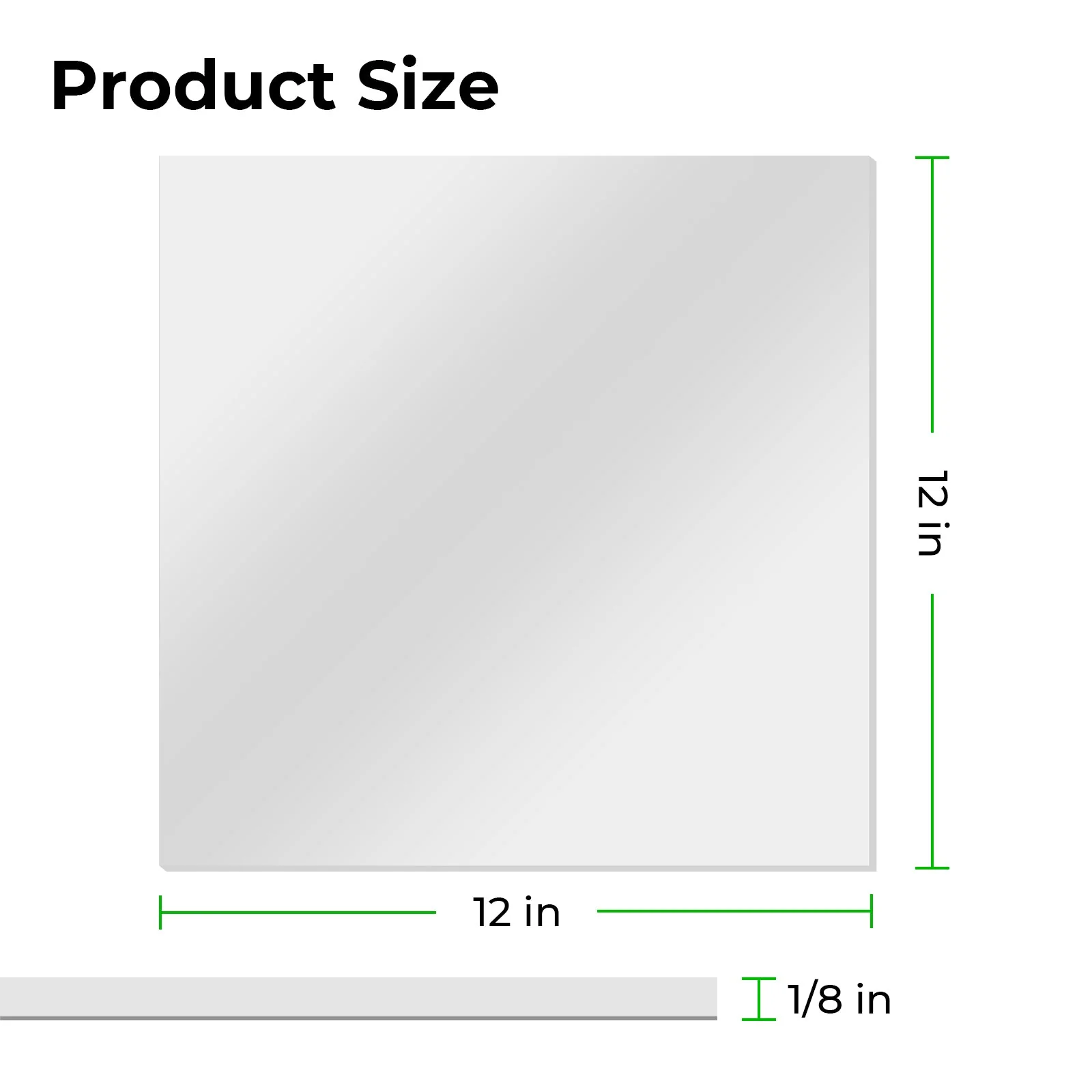 1/8" Mirror Acrylic Plexiglass Sheet - Image 19