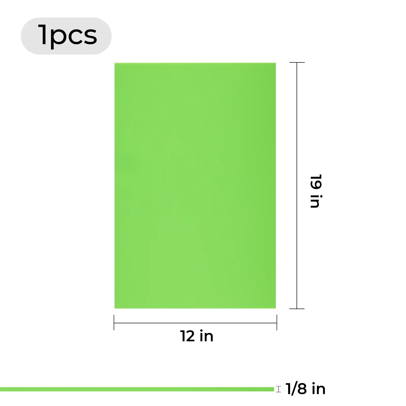 Opaque Glossy Acrylic Plexiglass Sheet (13 Color) - Image 18