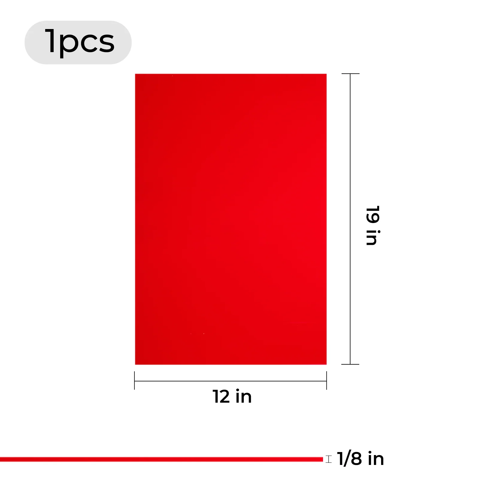 Opaque Glossy Acrylic Plexiglass Sheet (13 Color) - Image 21