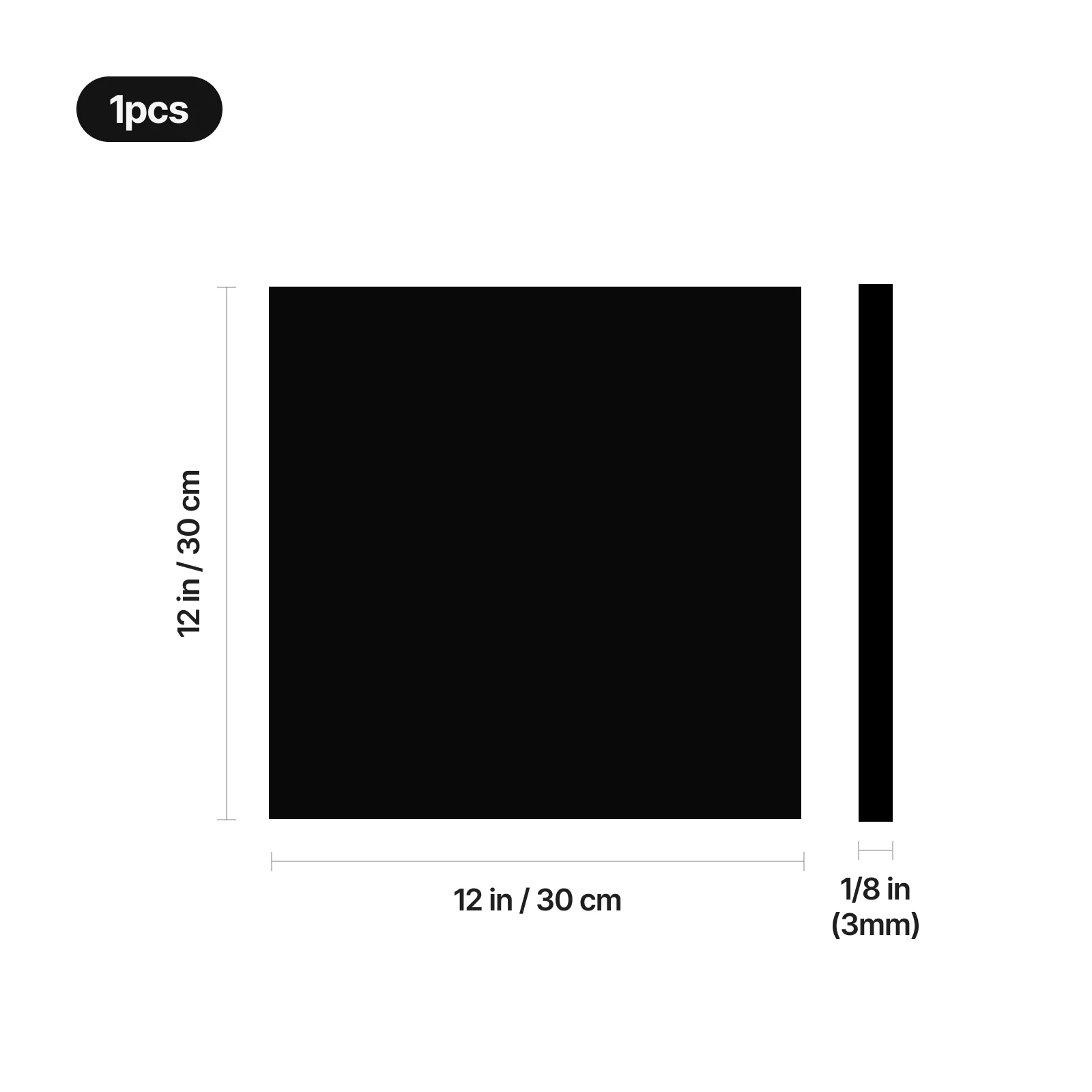 Opaque Glossy Acrylic Plexiglass Sheet (13 Color) - Image 3
