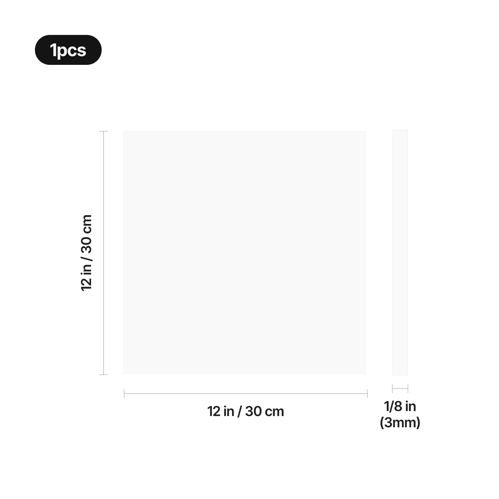 Opaque Glossy Acrylic Plexiglass Sheet (13 Color) - Image 38