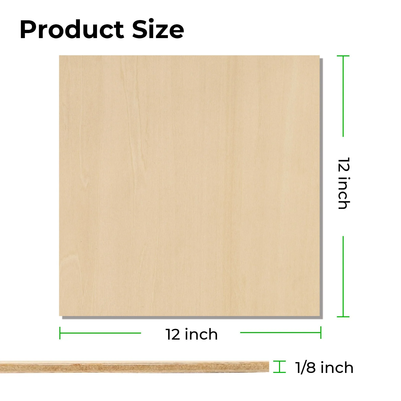 1/8" Plywood Sheets Trial Kit (18pcs) - Image 4