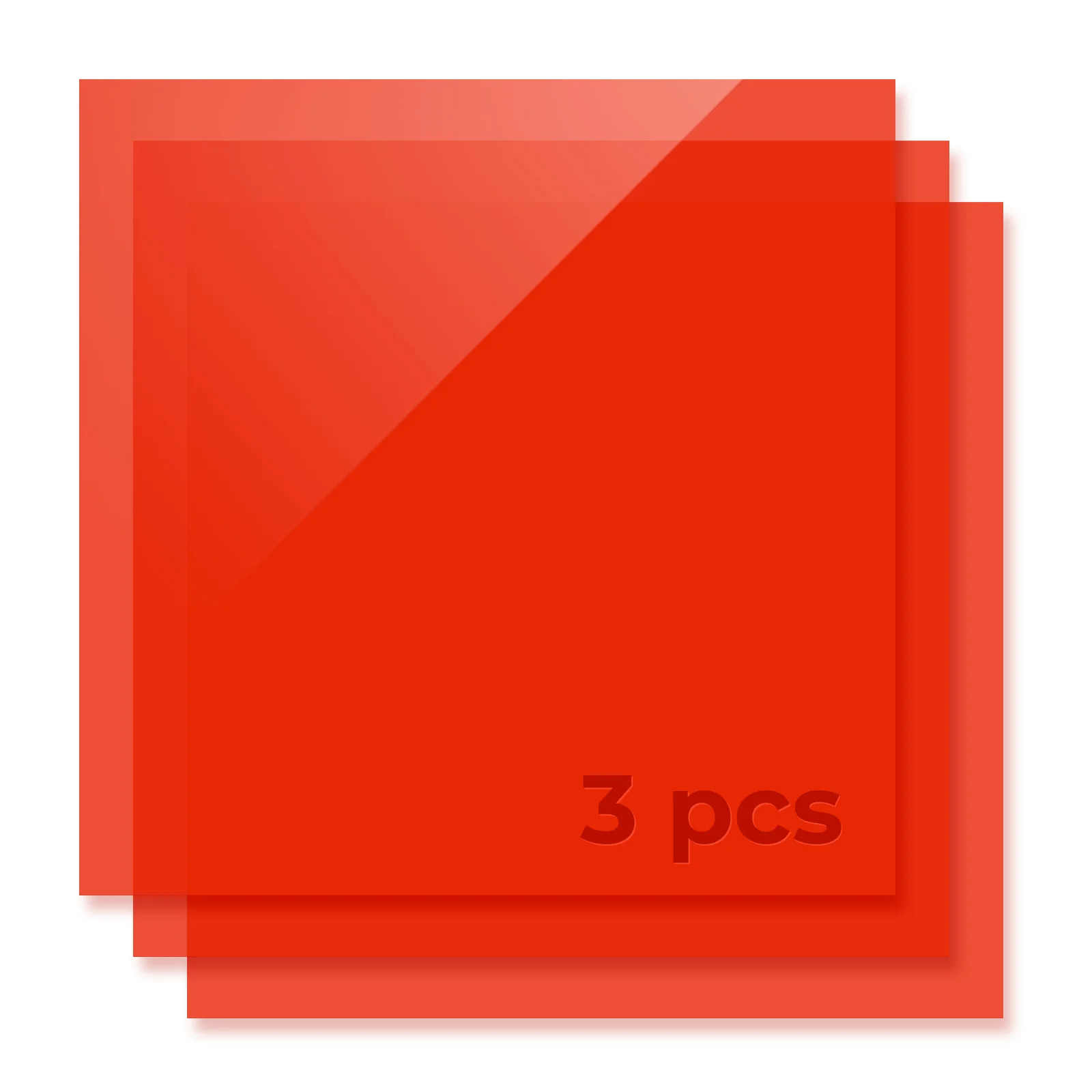 1/8" Translucent Glossy Acrylic Plexiglass Sheet (3pcs) - Image 29