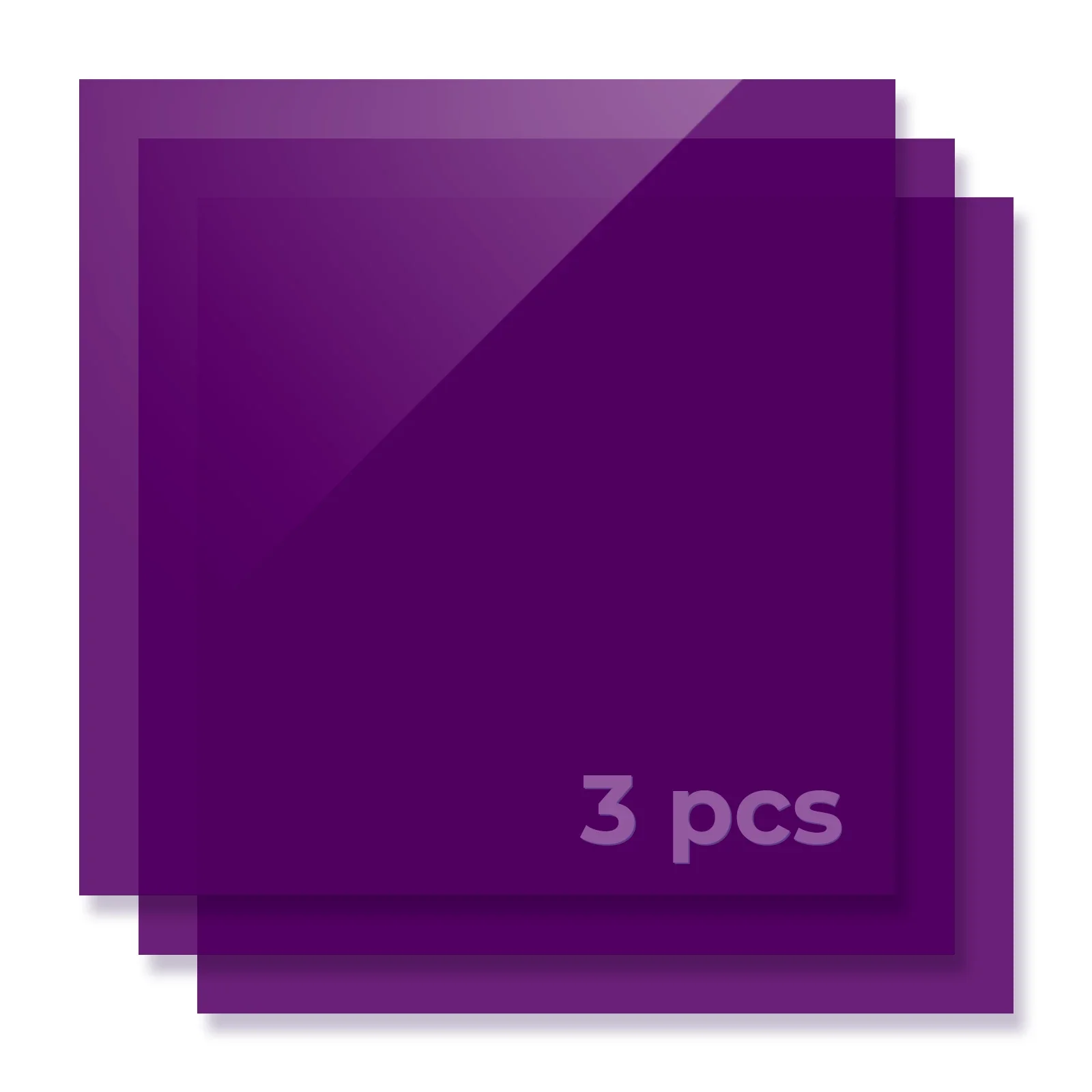 1/8" Translucent Glossy Acrylic Plexiglass Sheet (3pcs) - Image 38