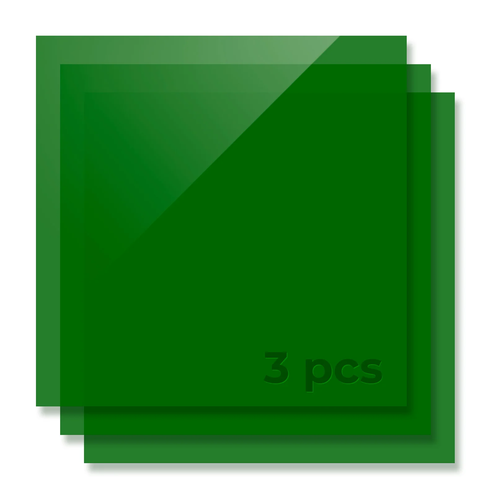 1/8" Translucent Glossy Acrylic Plexiglass Sheet (3pcs) - Image 4