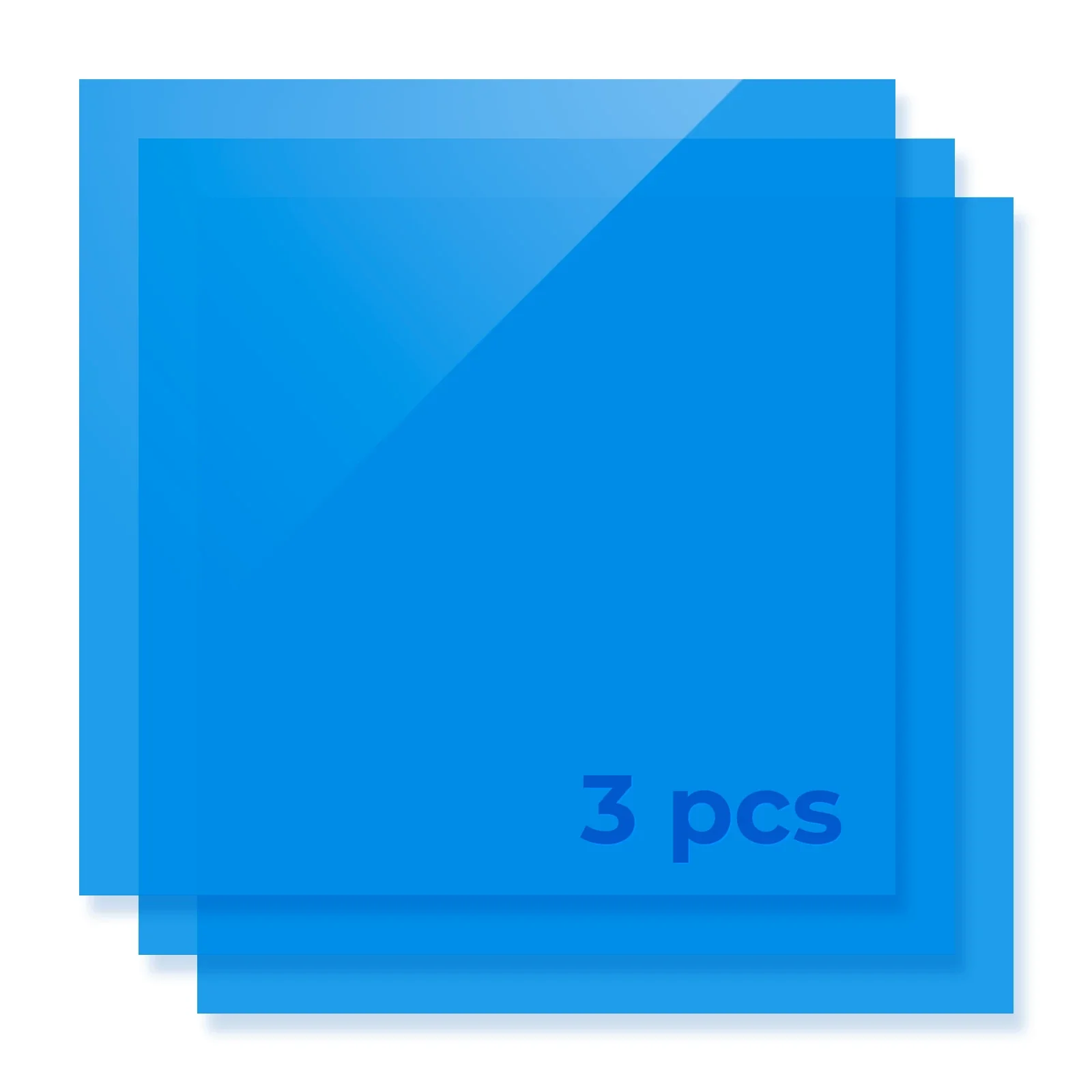 1/8" Translucent Glossy Acrylic Plexiglass Sheet (3pcs) - Image 7