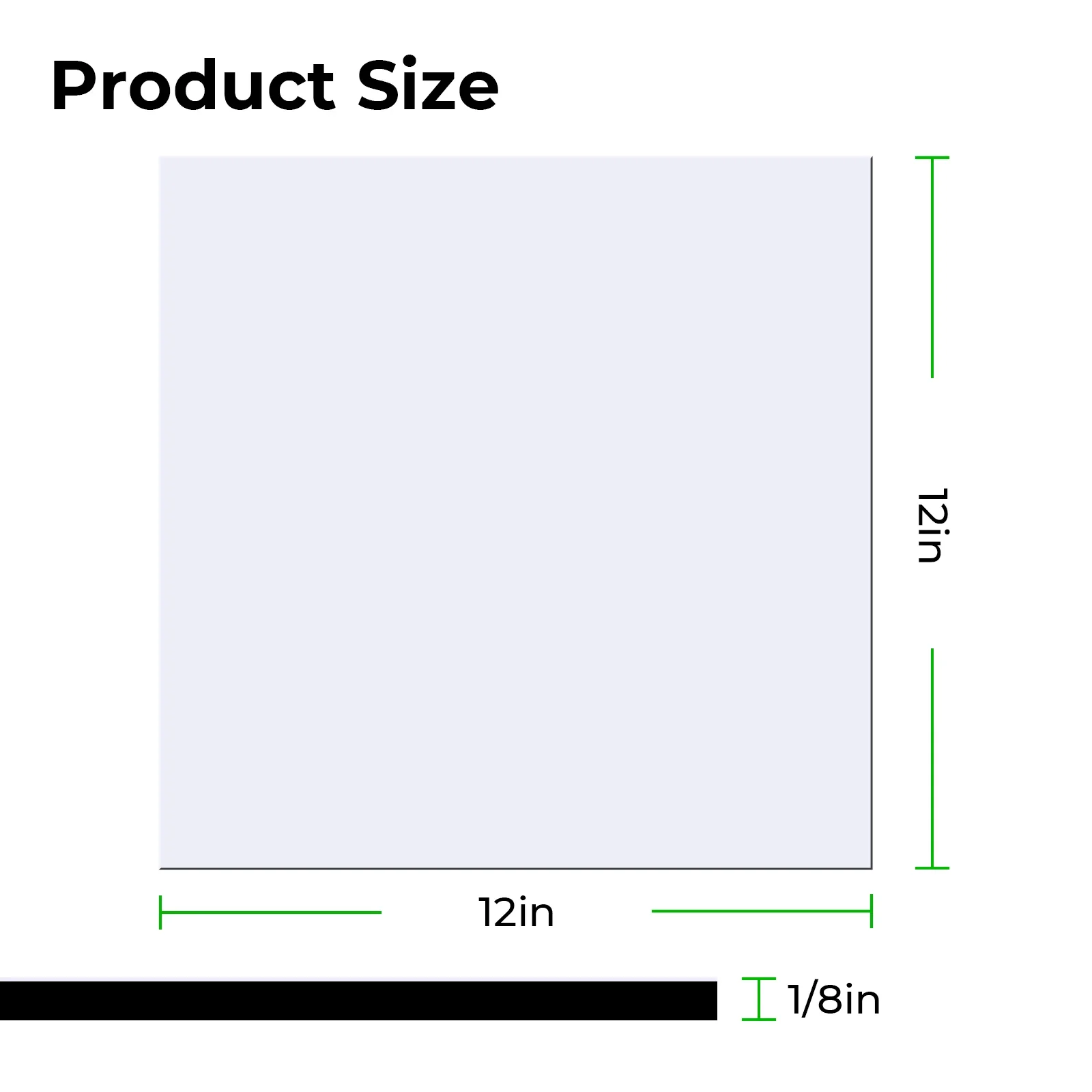 1/8" Two-Tone Glossy Acrylic Sheet Plexiglass (3pcs) - Image 20