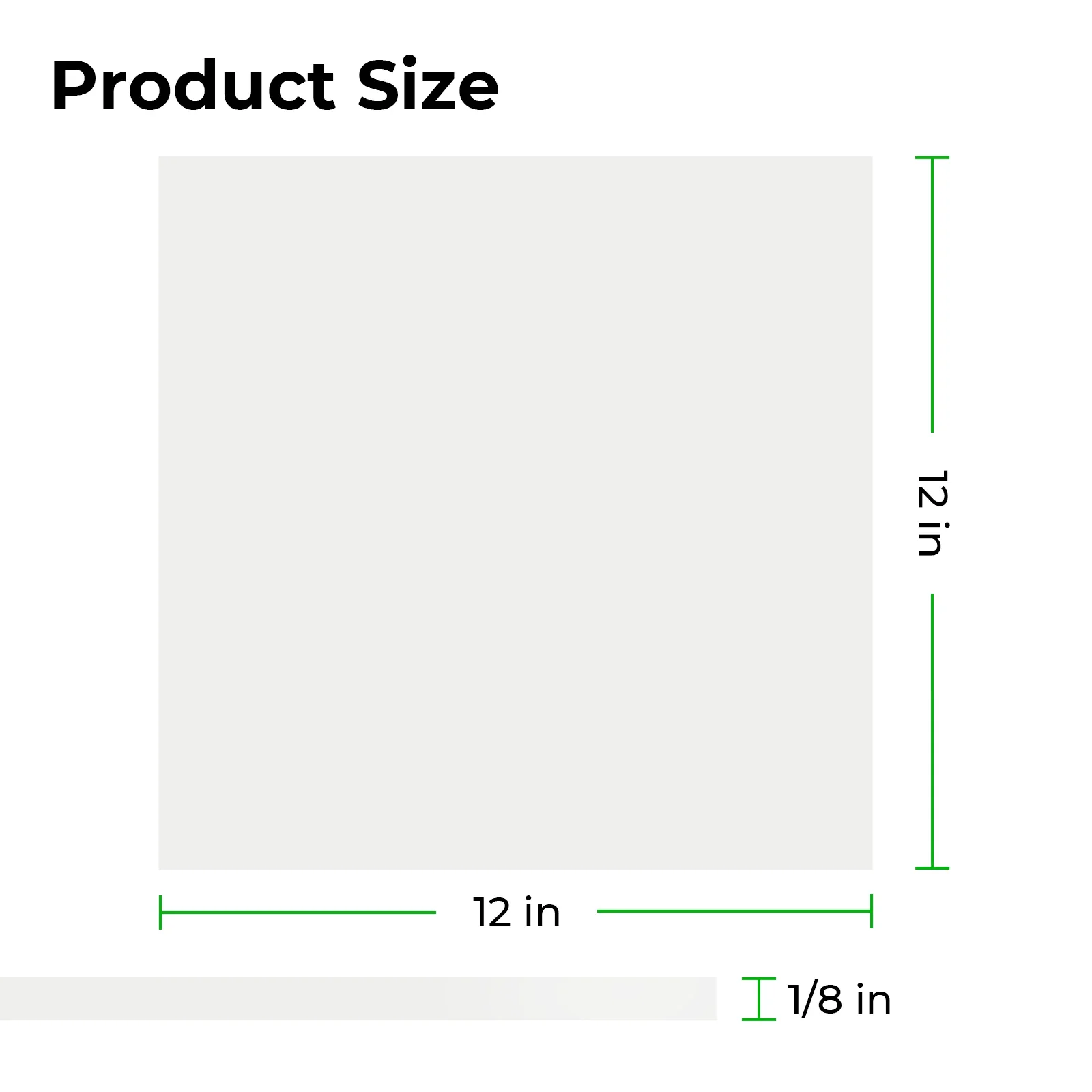 1/8" White Glow in the Dark Acrylic Sheet Plexiglass (3pcs) - Image 4