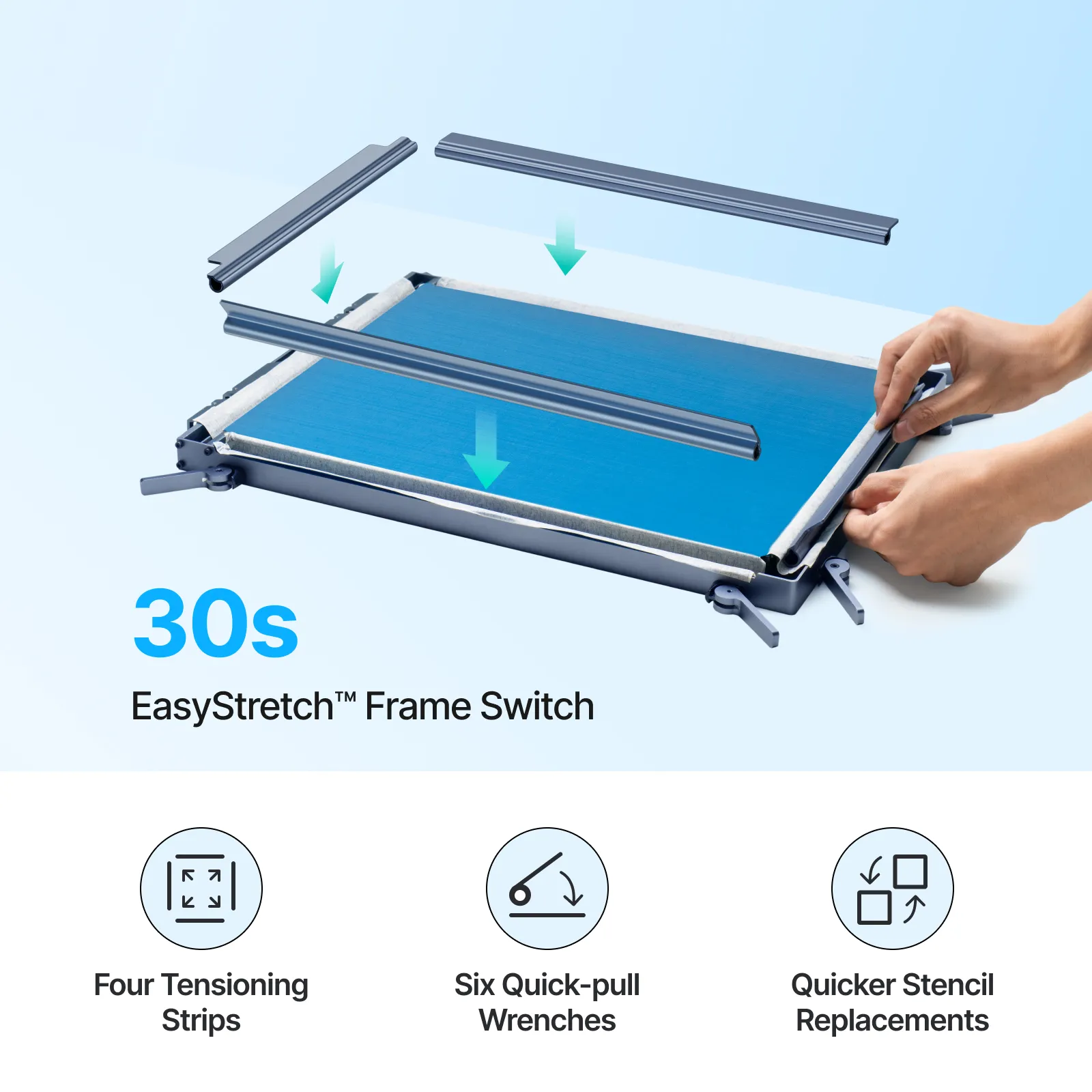 9" x 12" Screen Printing Frame (1pcs) - Image 5