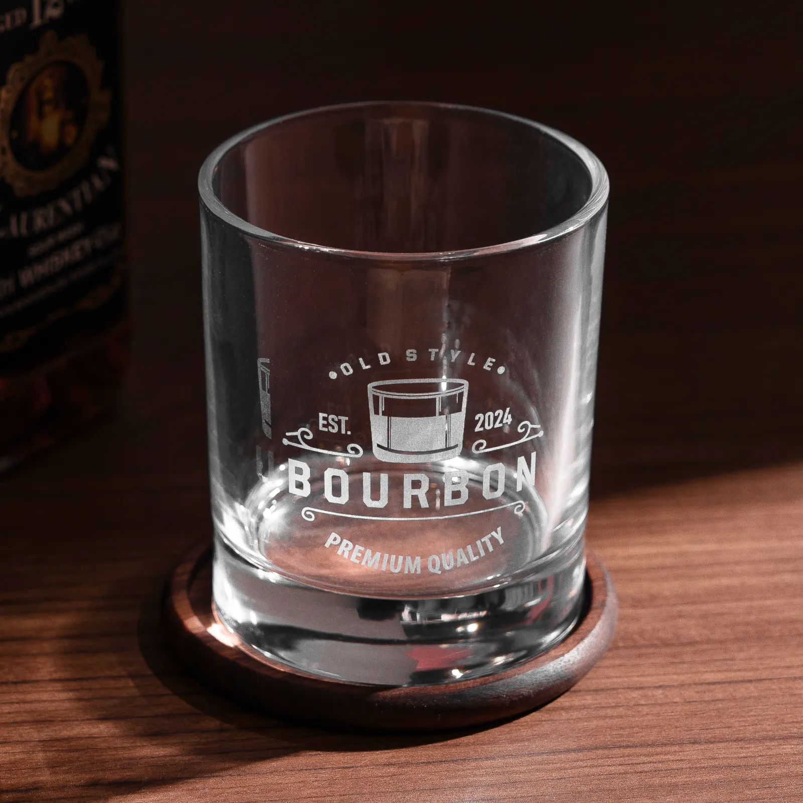 11.9oz Old Fashioned Whiskey Glasses (2pcs) - Image 4