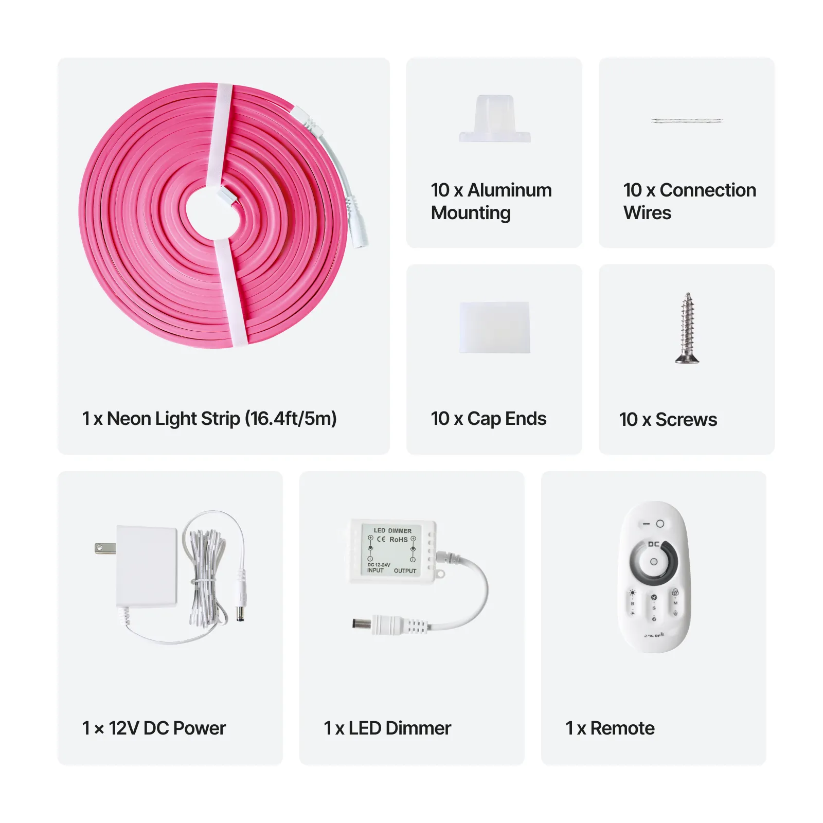 16.4ft/5m Neon Light Strip - Image 3