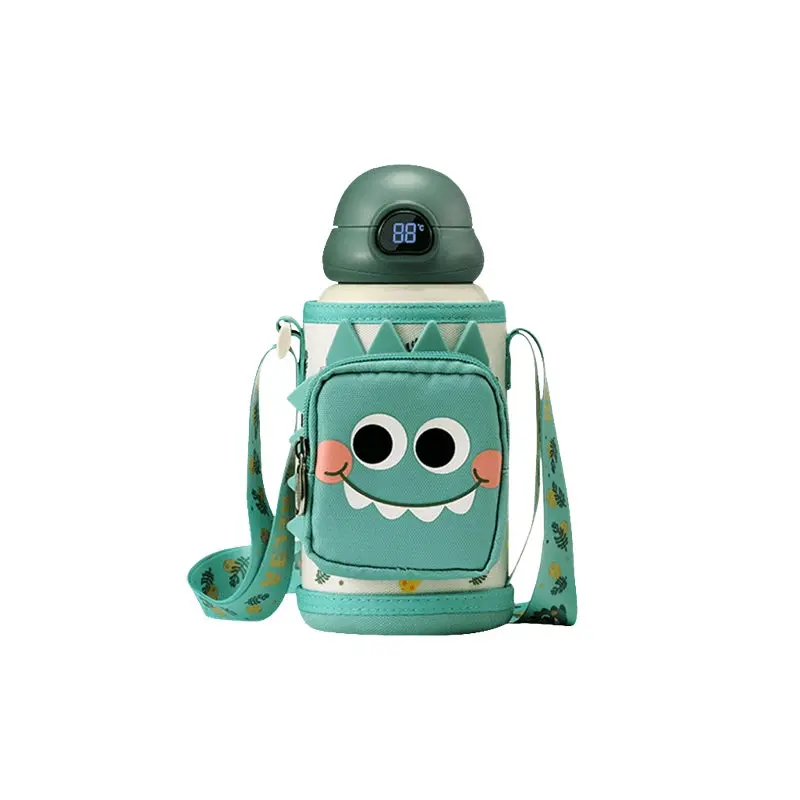 20oz Cute Water Bottle with LED Temperature Display - Image 8