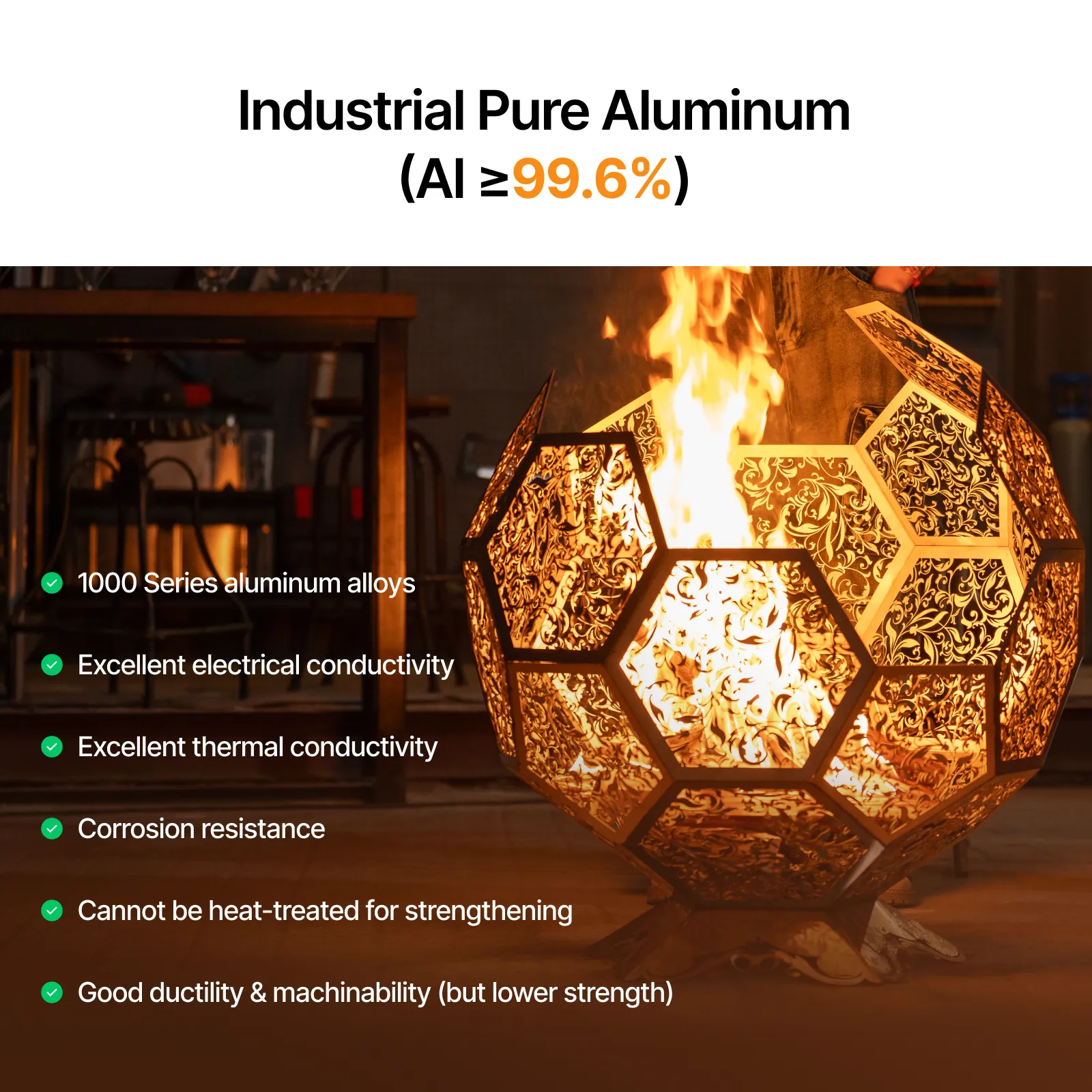 24"x24"x0.08" 1060 Aluminum Alloy Sheet (5pcs) - Image 4