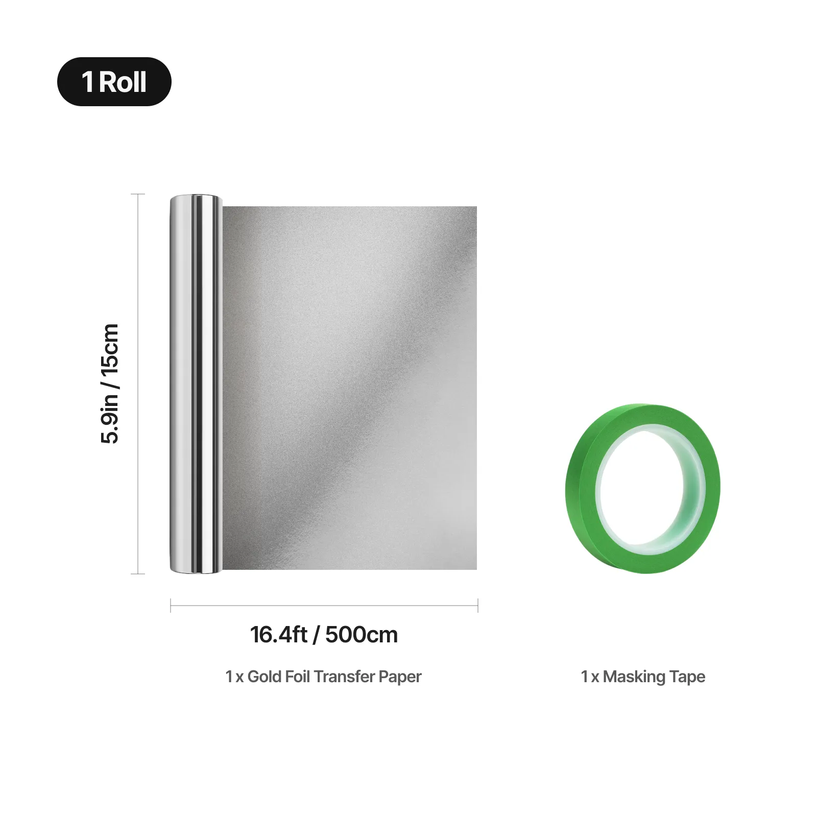5.9in x 16.4ft Foil Transfer Paper for xTool M1 Ultra Hot Foil Pen - Image 11