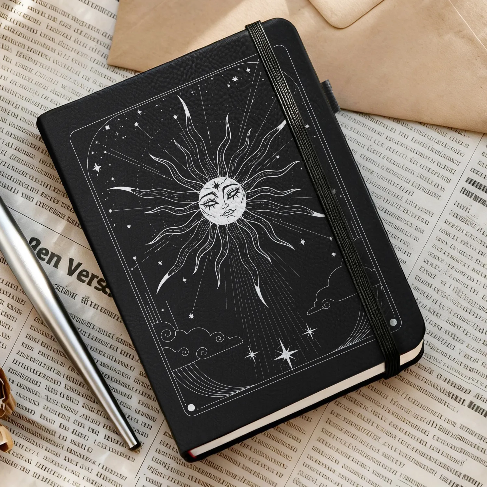 A5 Laserable PU Notebook (300 Pages) - Image 2