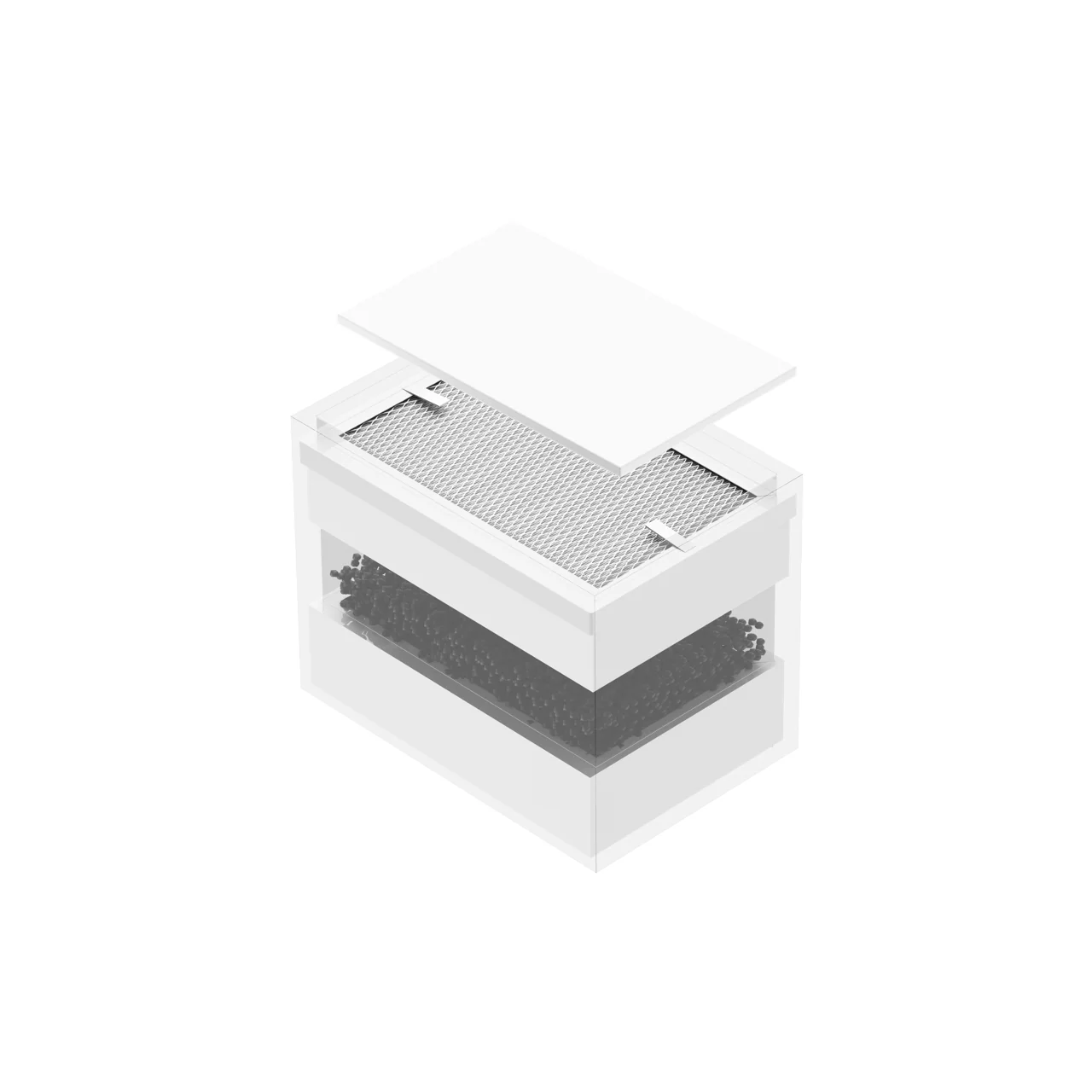 Filter Pack for Desktop Air Purifier (1 Pack) - Image 3