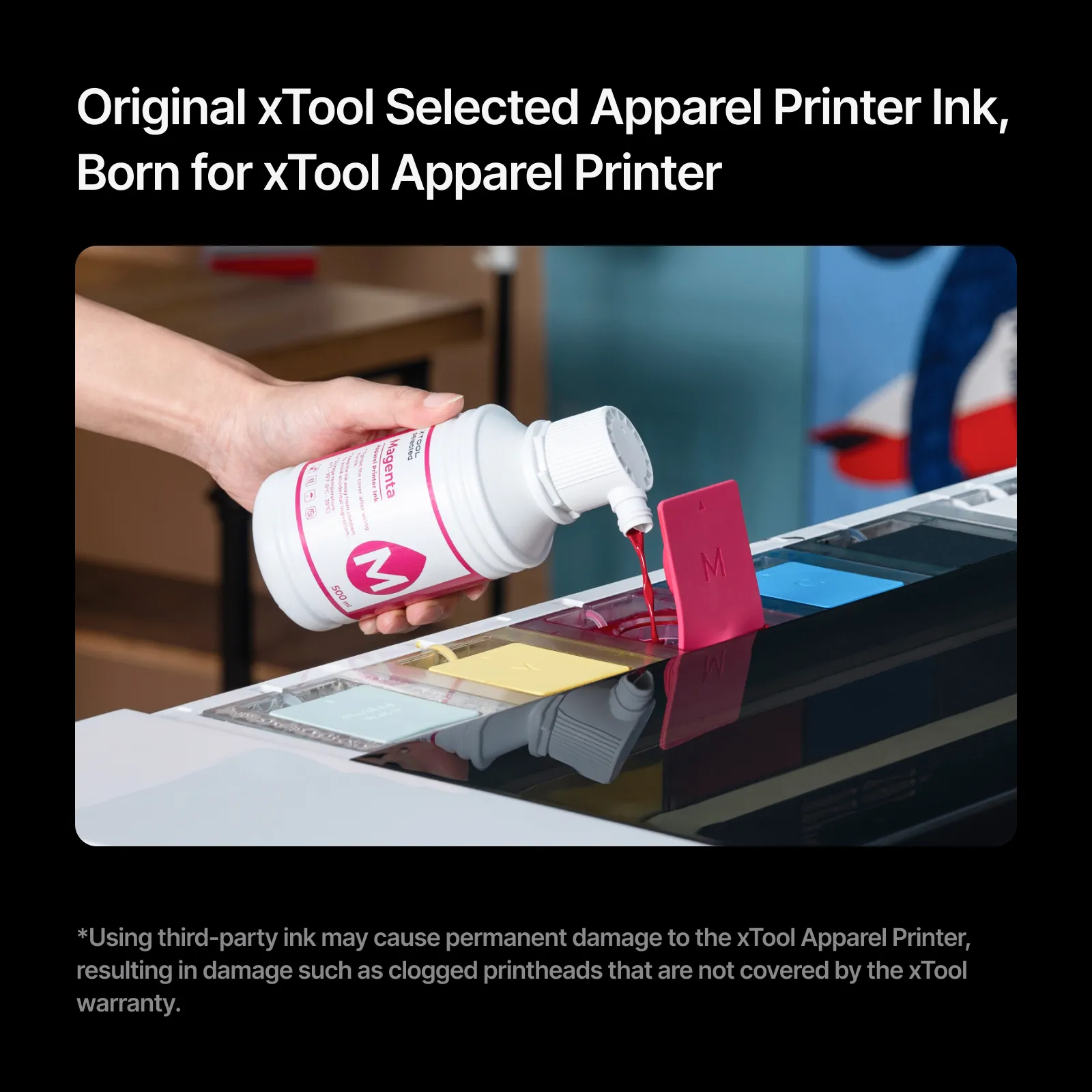 500ml Apparel Printer Ink - Image 5
