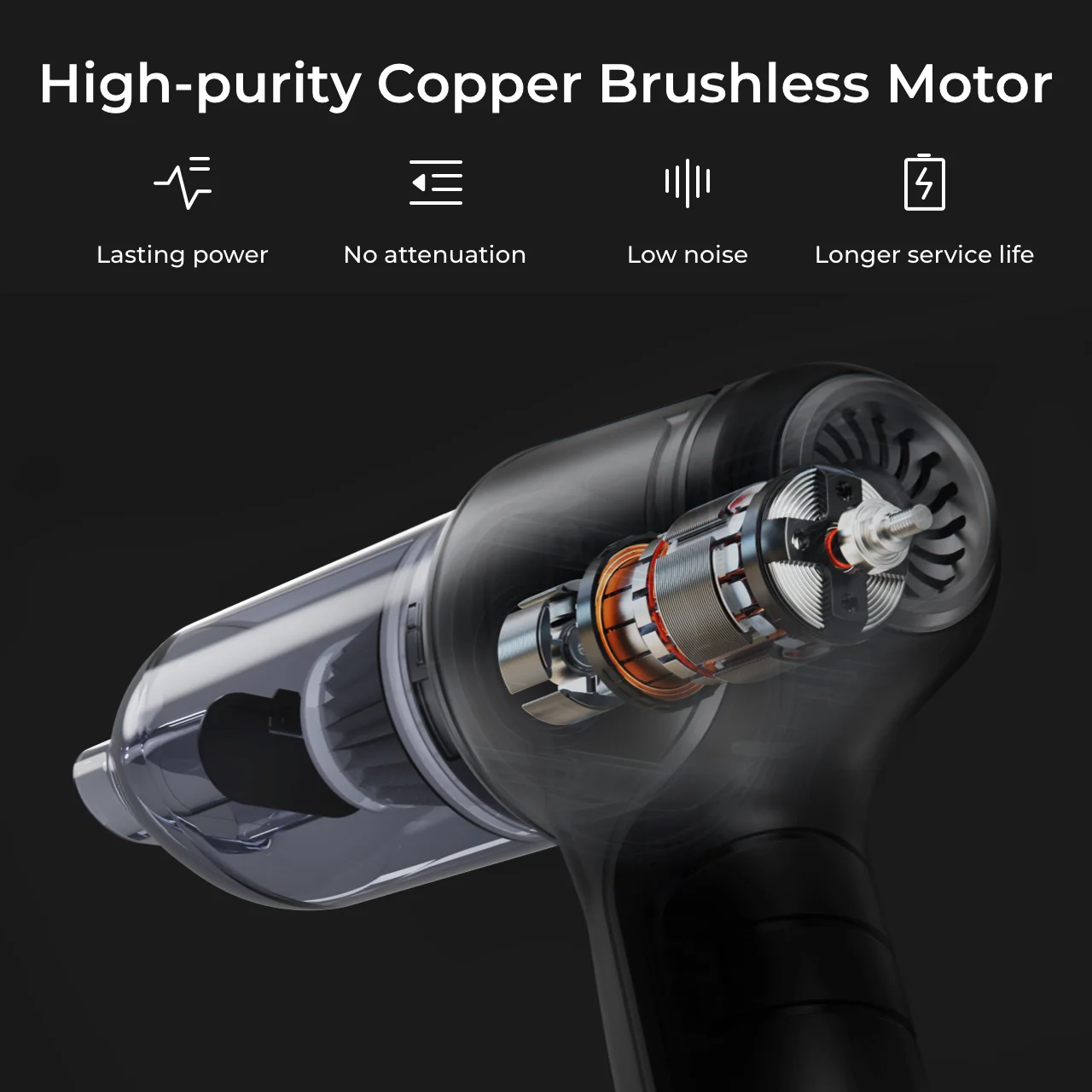 Lithium-ion Cordless Portable Vacuum - Image 5