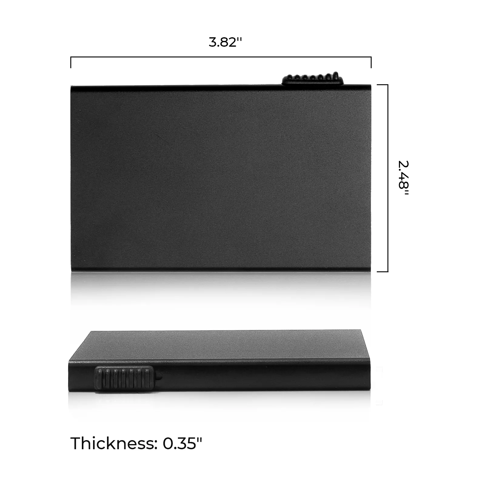 Black Business Card Holder - Image 3