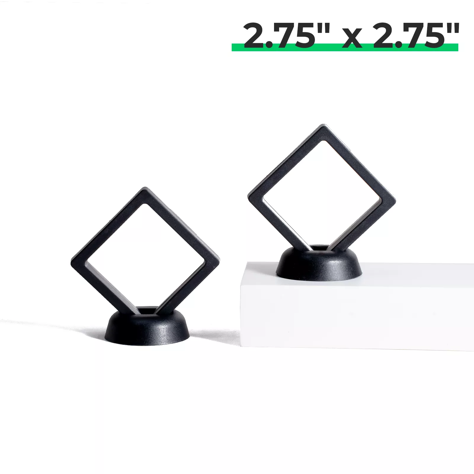 Black Floating Frame with Stand (10pcs) - Image 8