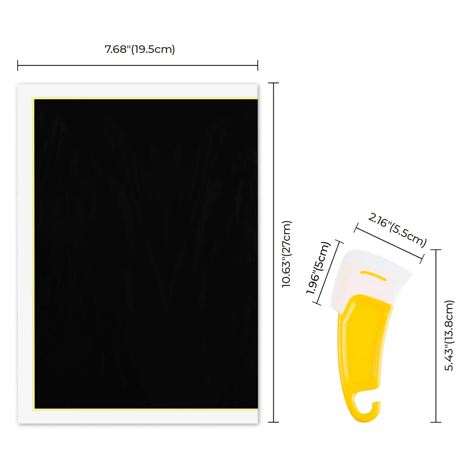 Laser Engraving Marking Paper (4pcs) - Image 3