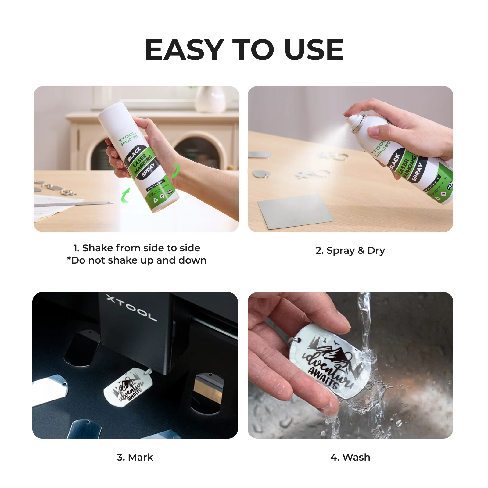 Black Laser Marking Spray (8.5oz) - Image 6