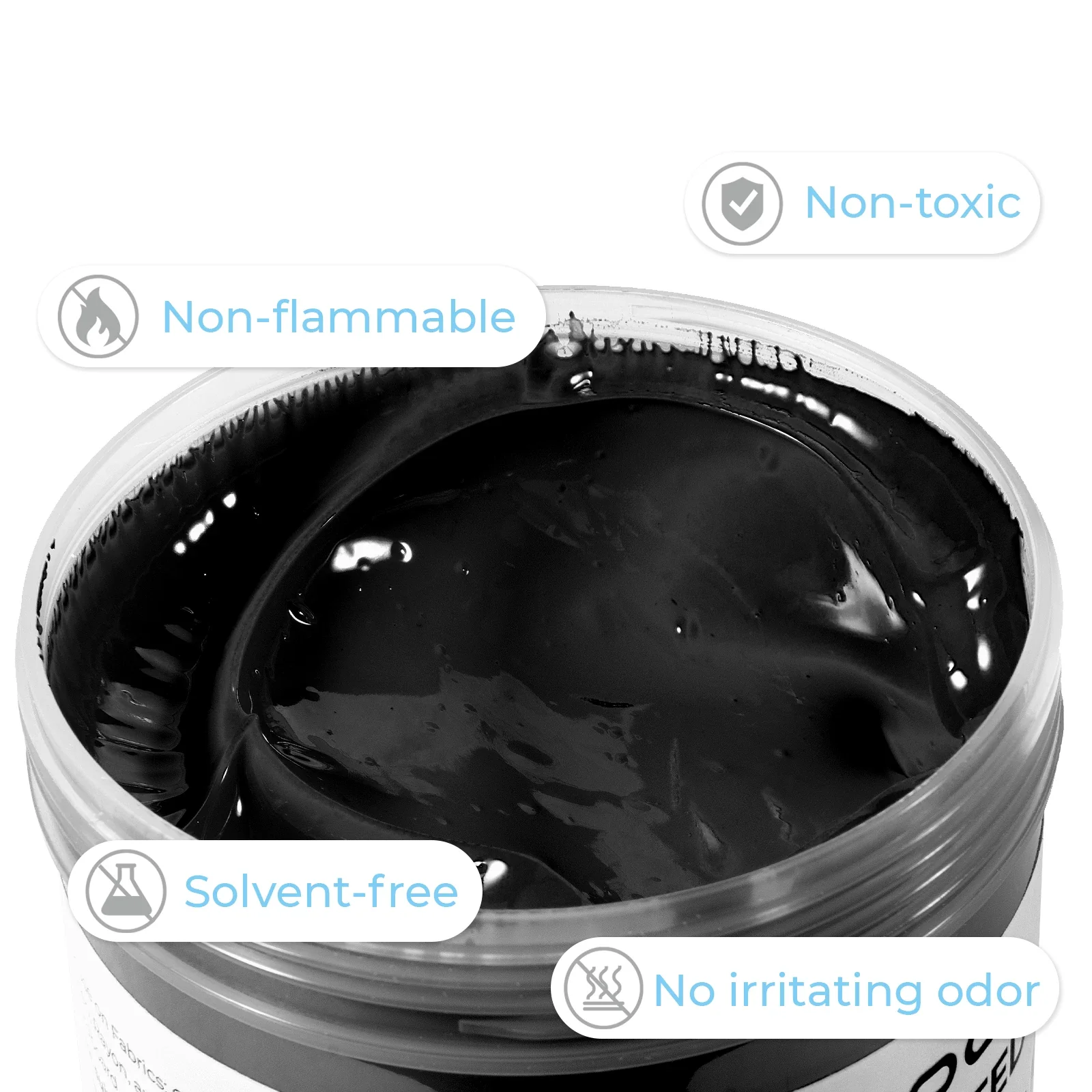 Plastisol Ink for Screen Printing Fabric (16oz) - Image 8