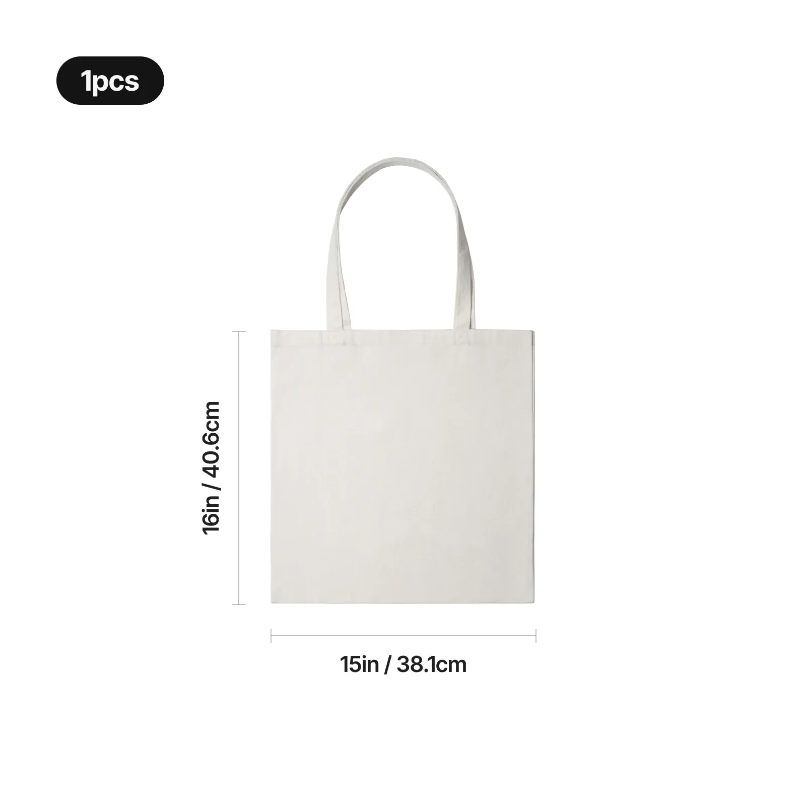 Canvas Tote Bag (1pcs) - Image 3