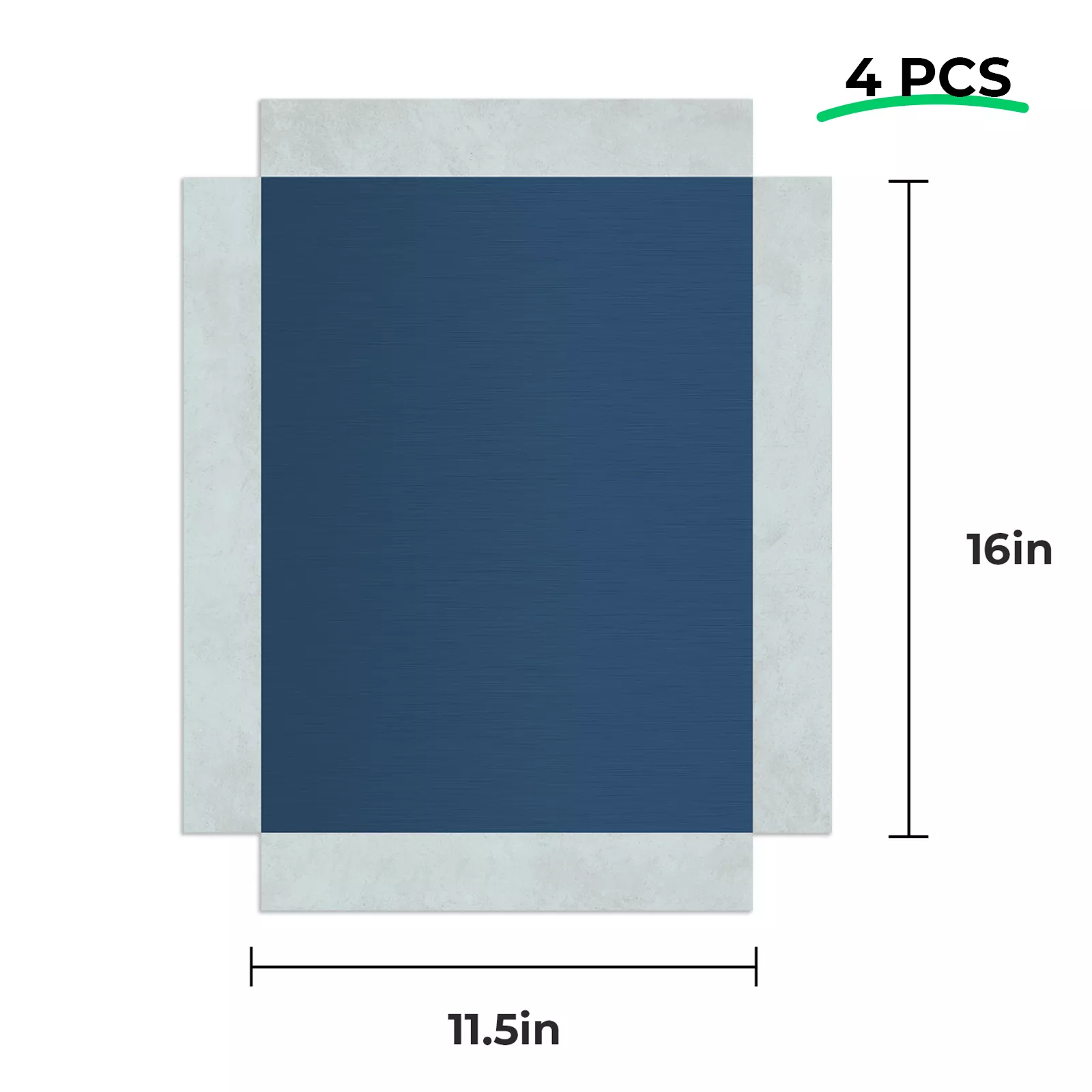 100 Mesh Coated Screen (4pcs) 11.5" x 16" - Image 3
