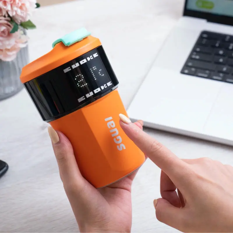 Custom Smart Reusable Insulated Iced Coffee Cup - Image 10