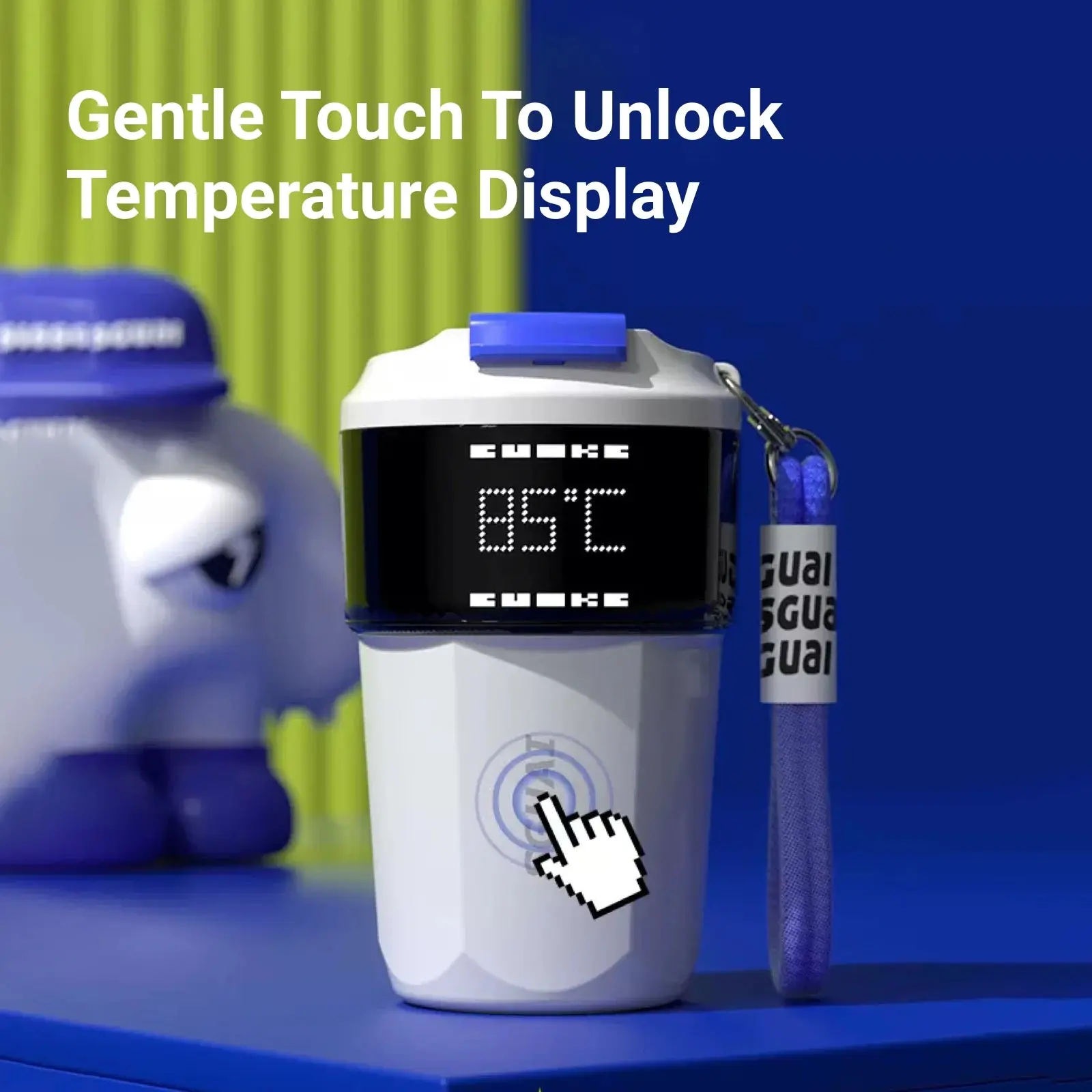 Custom Smart Reusable Insulated Iced Coffee Cup - Image 5