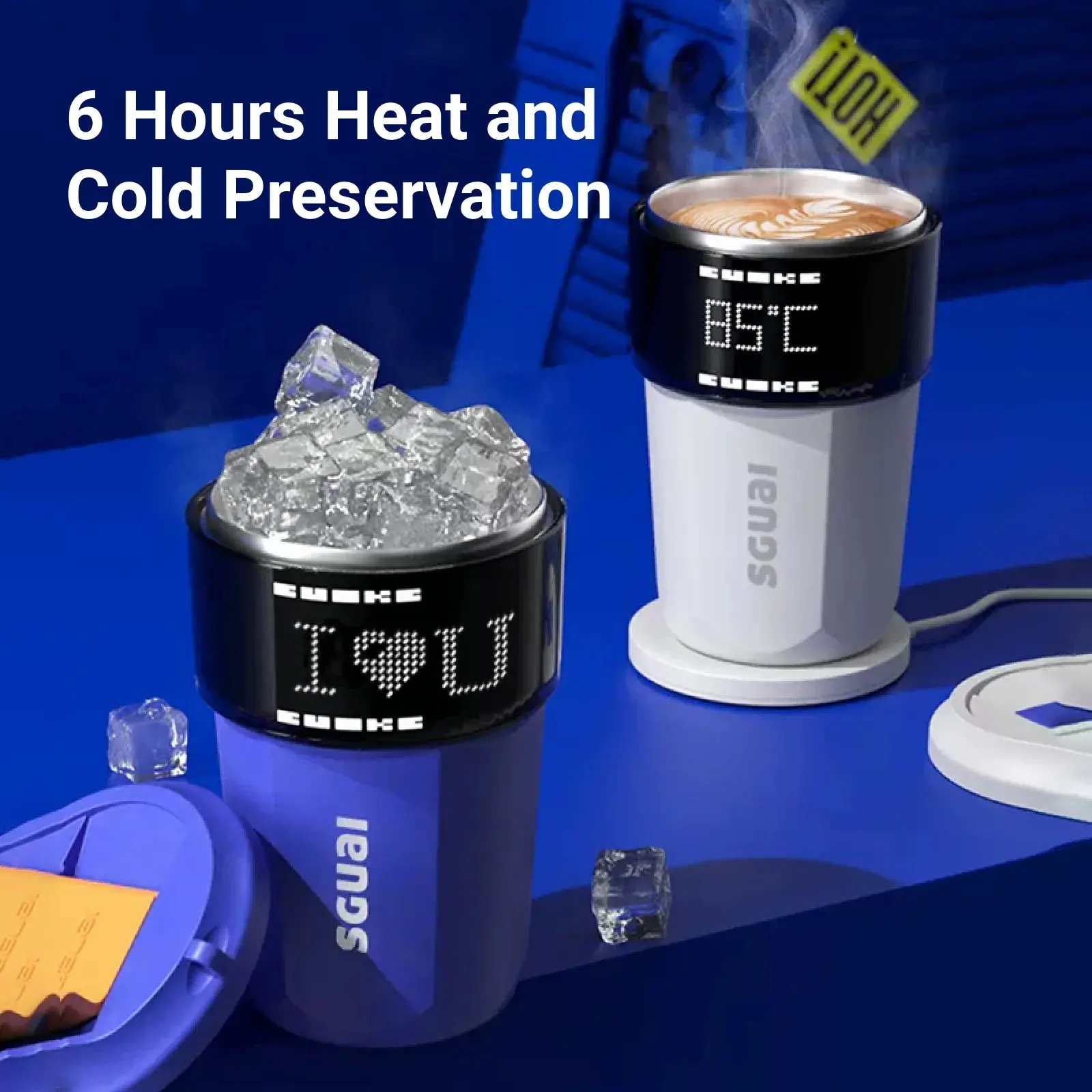 Custom Smart Reusable Insulated Iced Coffee Cup - Image 6