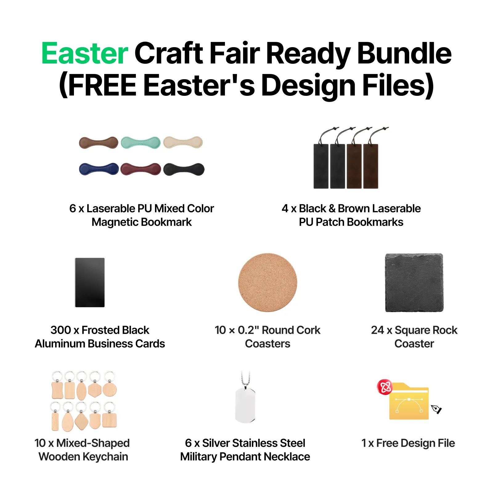 Easter Craft Fair Ready Bundle (FREE Easter's Design Files) - Image 3