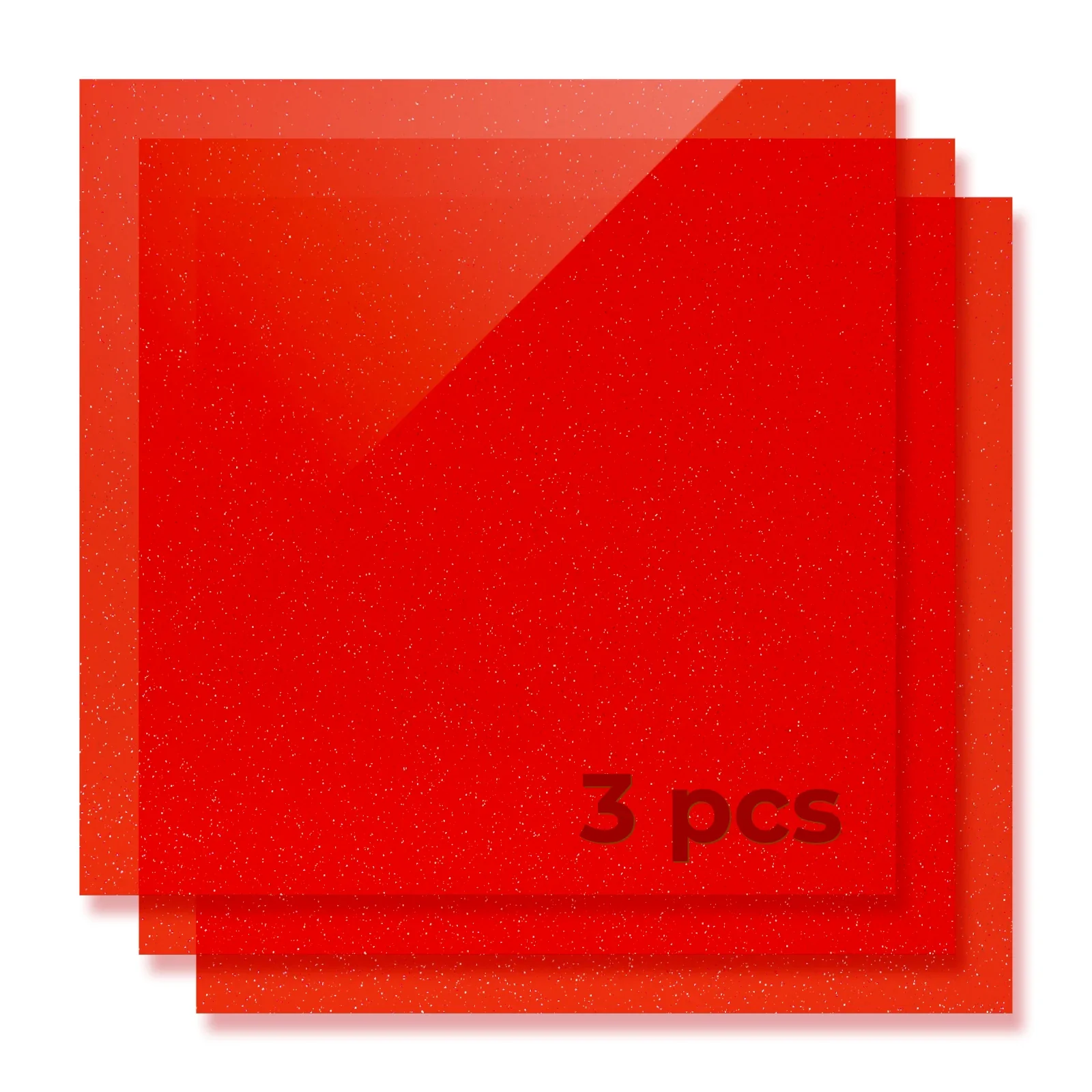 1/8" Glitter Translucent Glossy Acrylic Sheet Plexiglass (3pcs) - Image 4