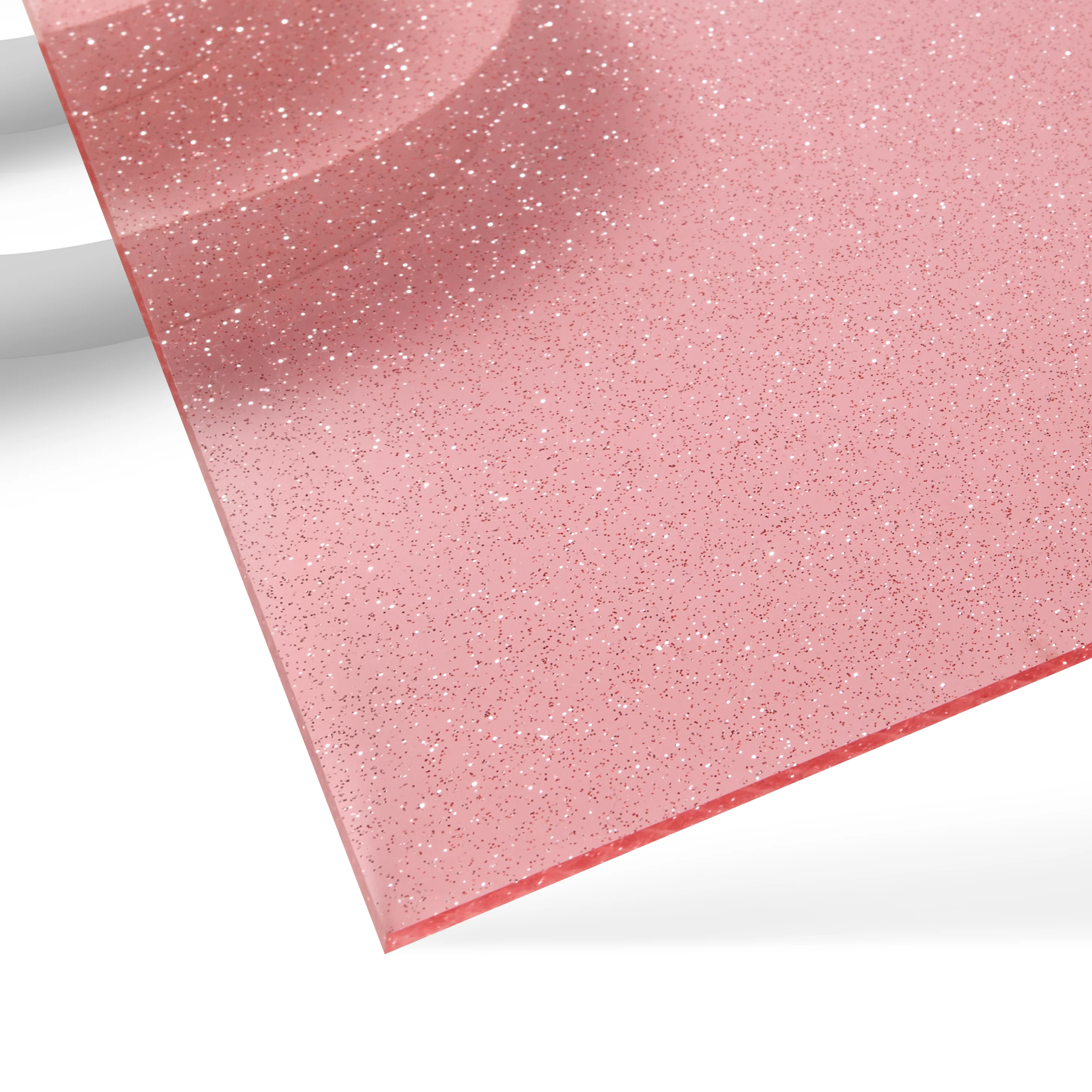 1/8" Glitter Translucent Glossy Acrylic Sheet Plexiglass (3pcs) - Image 5