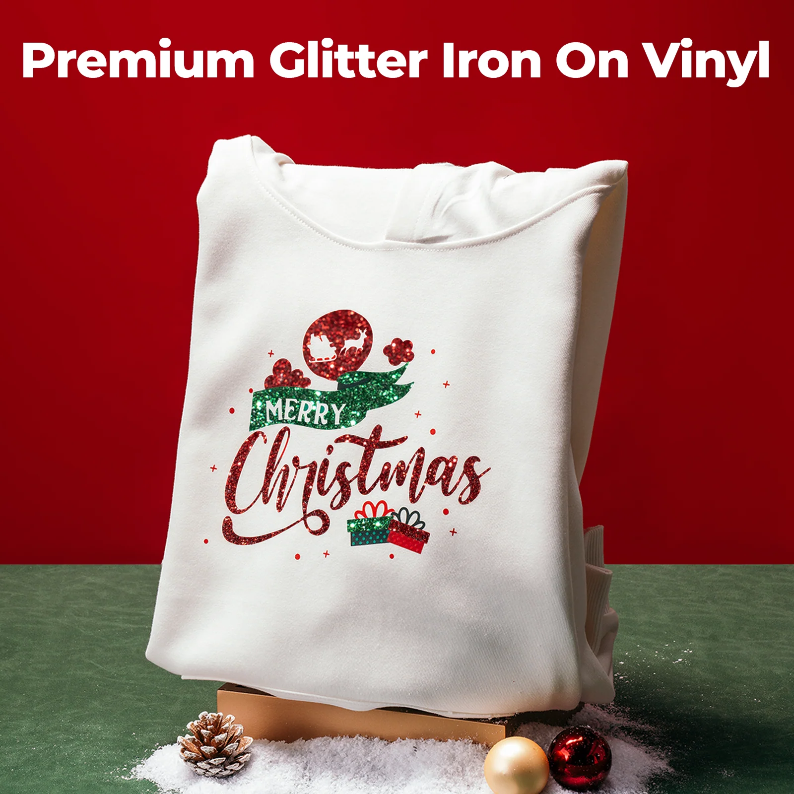 Glitter HTV Heat Transfer Vinyl Roll - Image 5