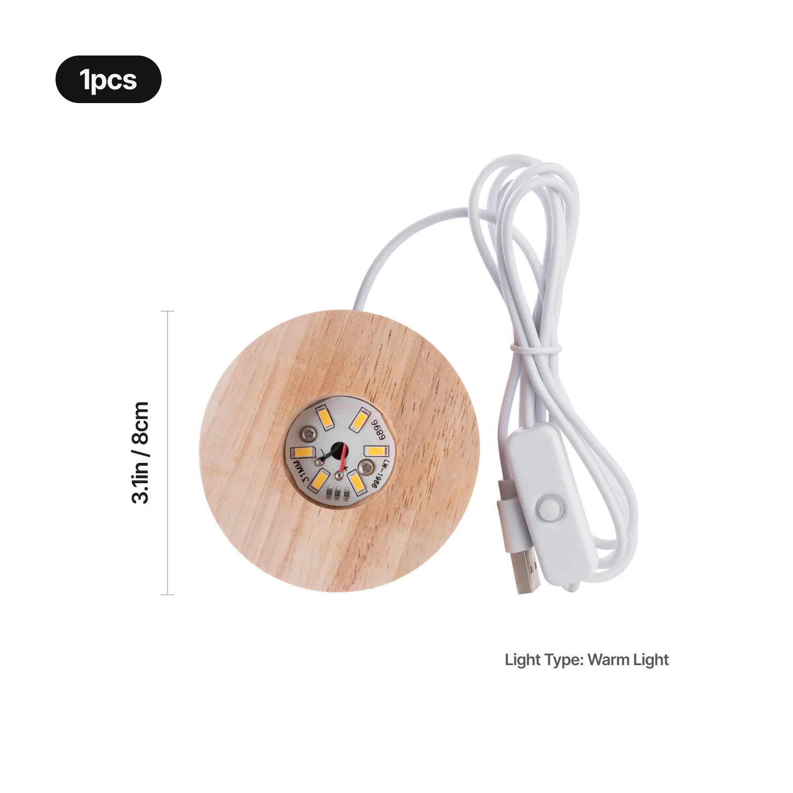 LED Display Stand for Crystal Ball (1pcs) - Image 3