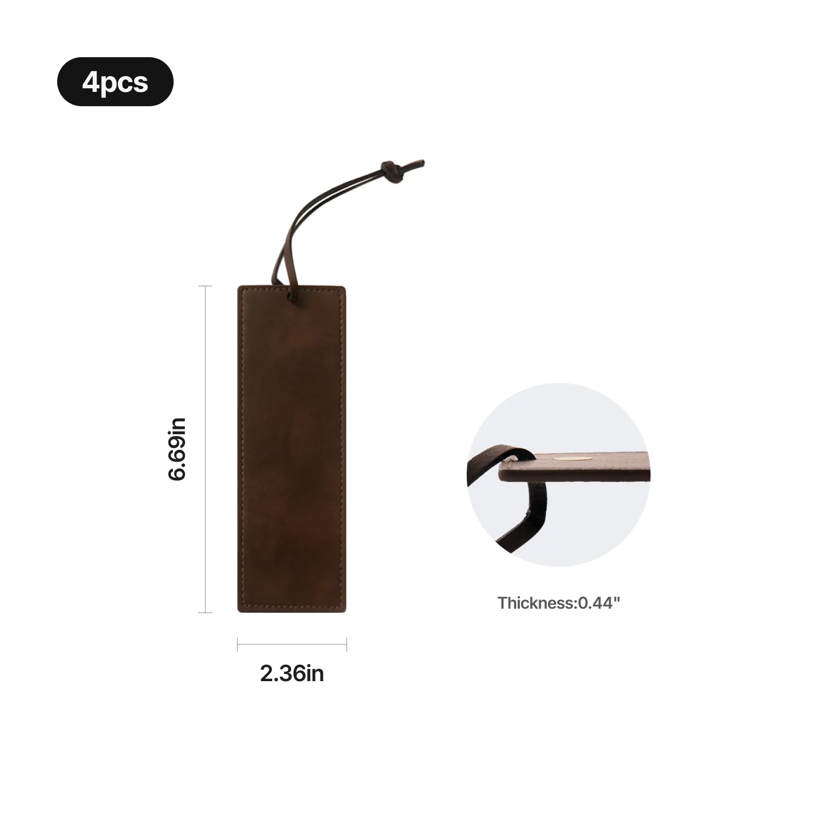Laserable PU Patch Bookmarks (4pcs) - Image 9