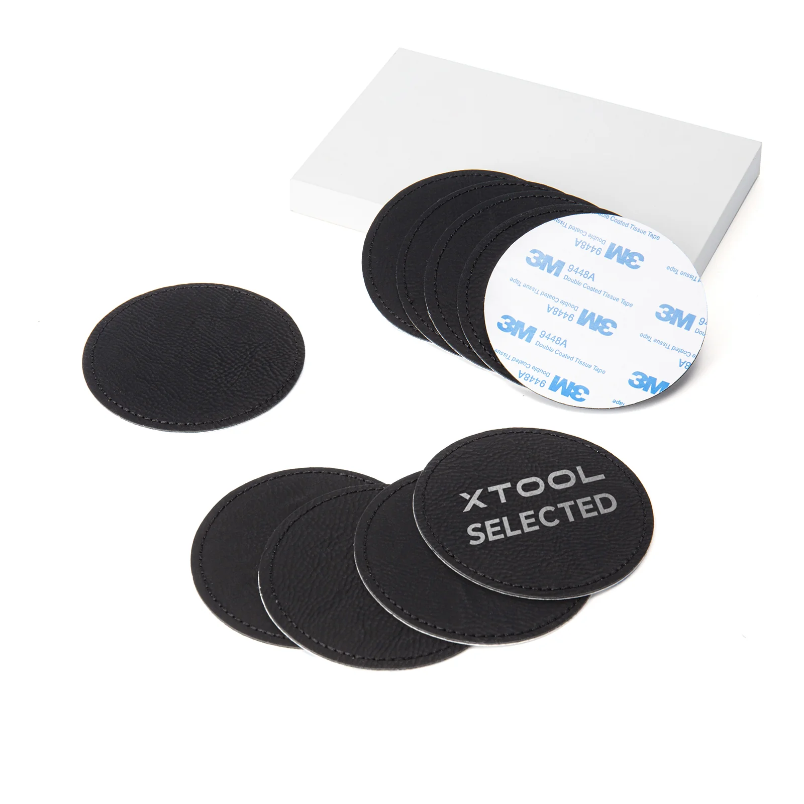 Laserable PU Round Patch (10pcs) - Image 10